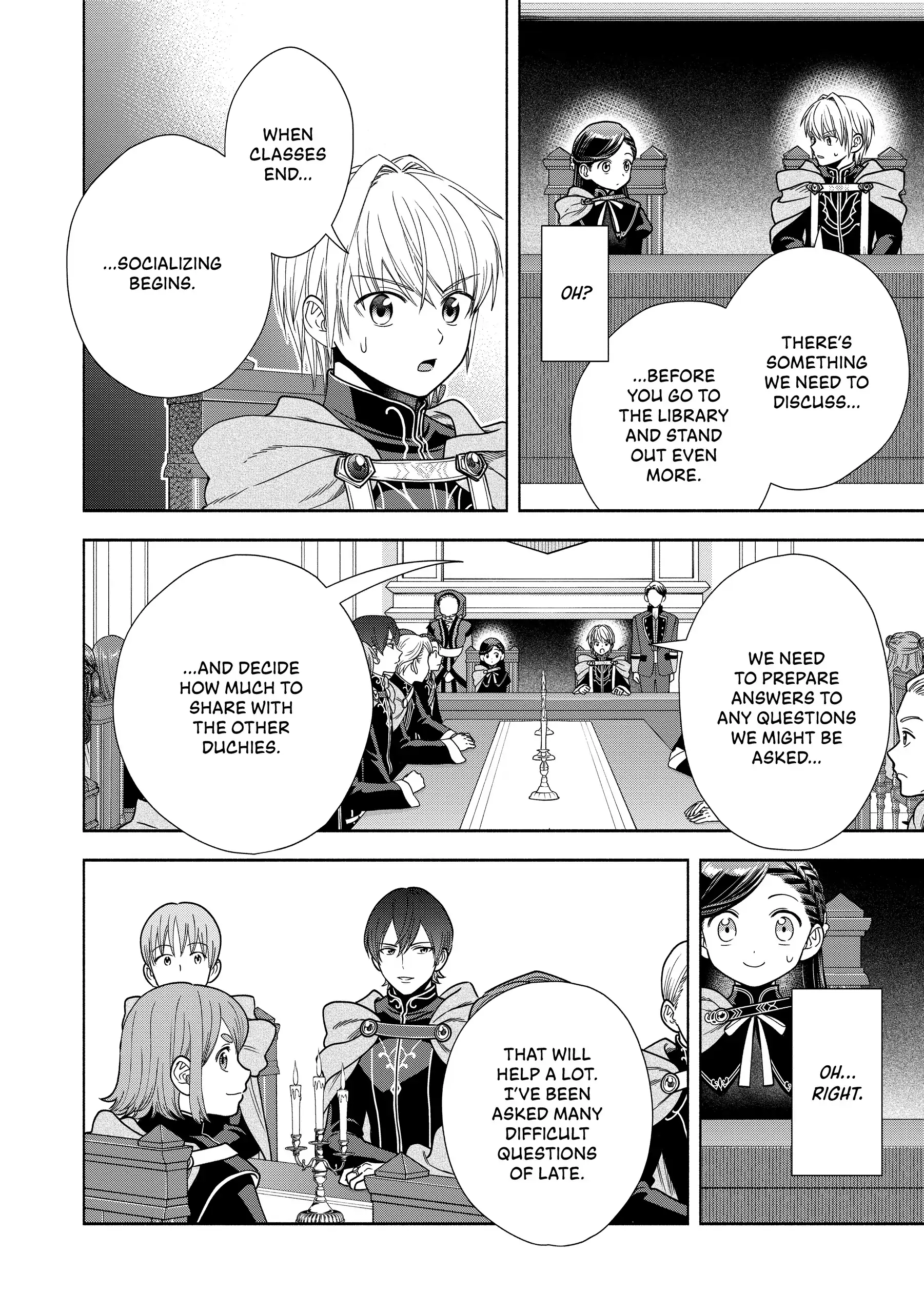 Honzuki No Gekokujou ~Shisho Ni Naru Tame Ni Wa Shudan Wo Erandeiraremasen~ Dai 4-Bu 「 Kizokuin No Toshokan Wo Sukuitai!」 Chapter 19 - page 11