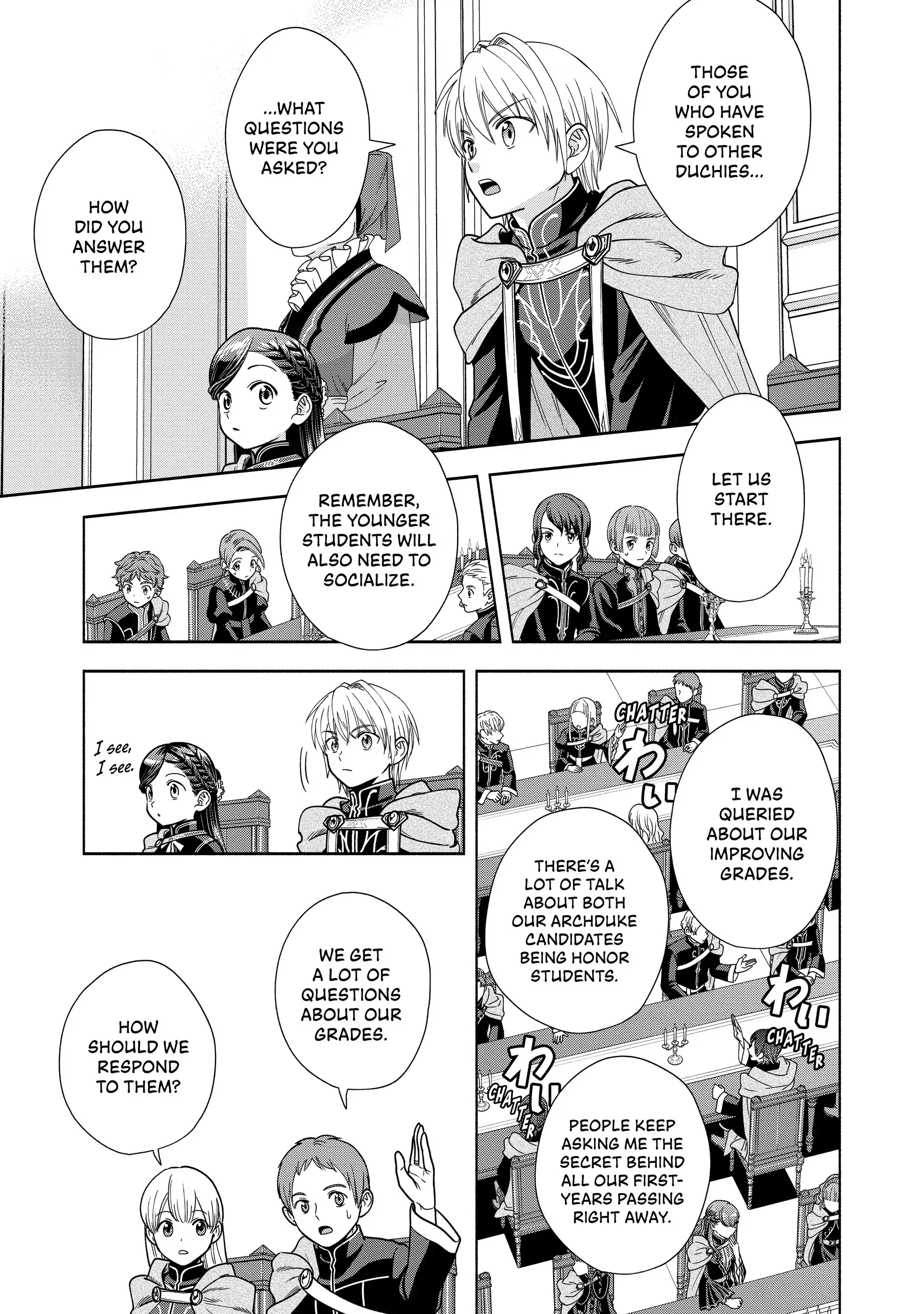 Honzuki No Gekokujou ~Shisho Ni Naru Tame Ni Wa Shudan Wo Erandeiraremasen~ Dai 4-Bu 「 Kizokuin No Toshokan Wo Sukuitai!」 Chapter 19 - page 12