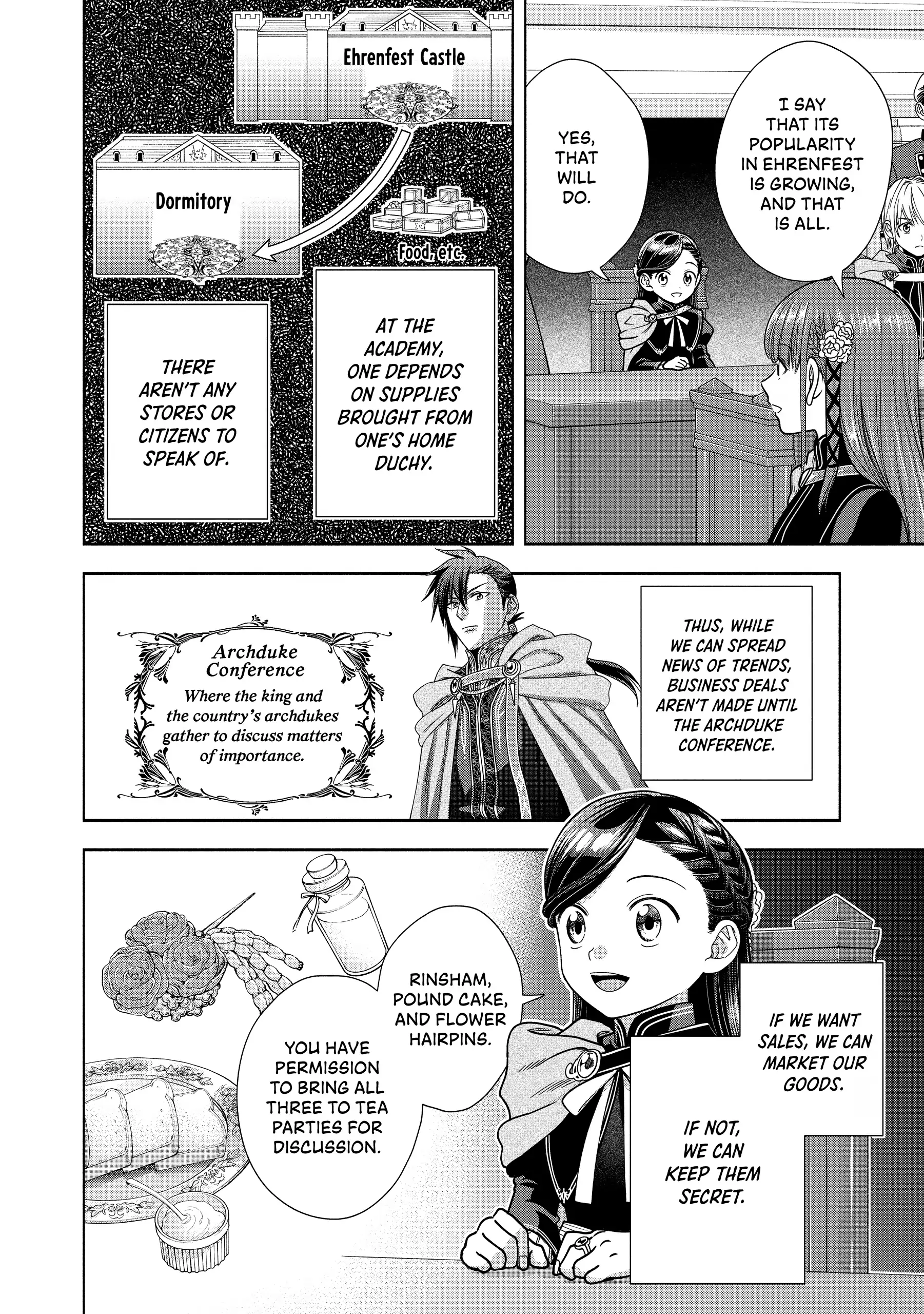 Honzuki No Gekokujou ~Shisho Ni Naru Tame Ni Wa Shudan Wo Erandeiraremasen~ Dai 4-Bu 「 Kizokuin No Toshokan Wo Sukuitai!」 Chapter 19 - page 15