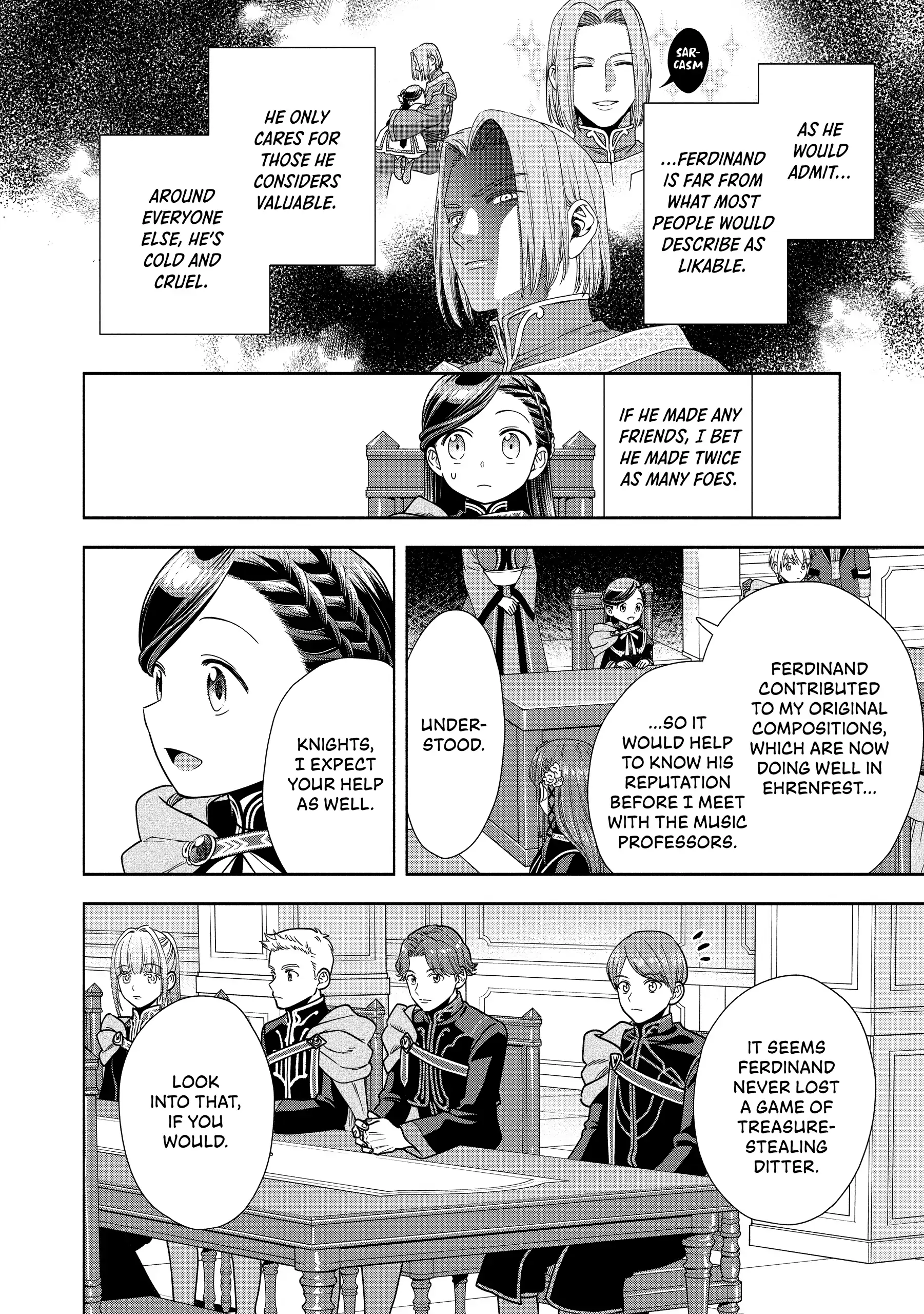Honzuki No Gekokujou ~Shisho Ni Naru Tame Ni Wa Shudan Wo Erandeiraremasen~ Dai 4-Bu 「 Kizokuin No Toshokan Wo Sukuitai!」 Chapter 19 - page 19