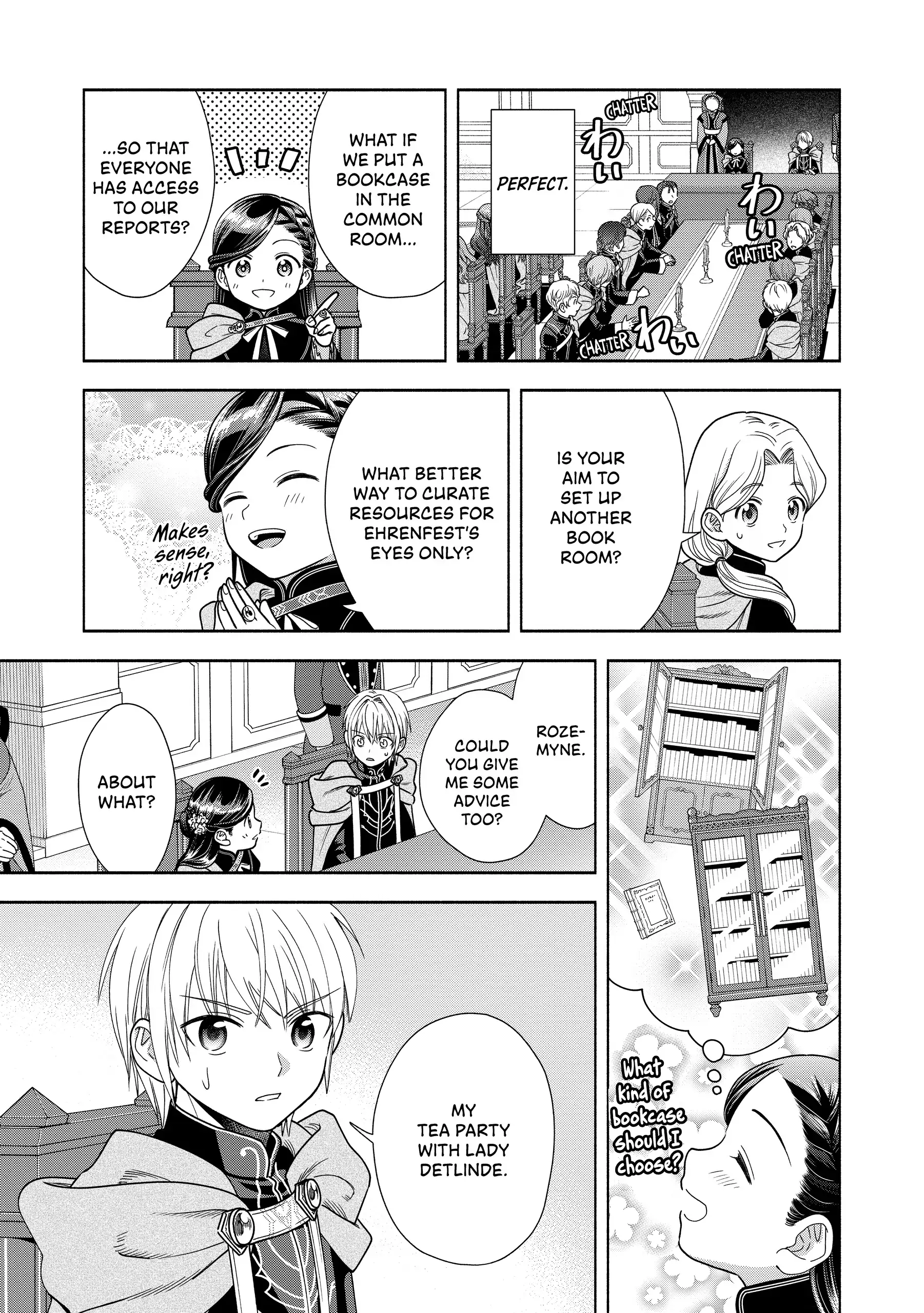 Honzuki No Gekokujou ~Shisho Ni Naru Tame Ni Wa Shudan Wo Erandeiraremasen~ Dai 4-Bu 「 Kizokuin No Toshokan Wo Sukuitai!」 Chapter 19 - page 26