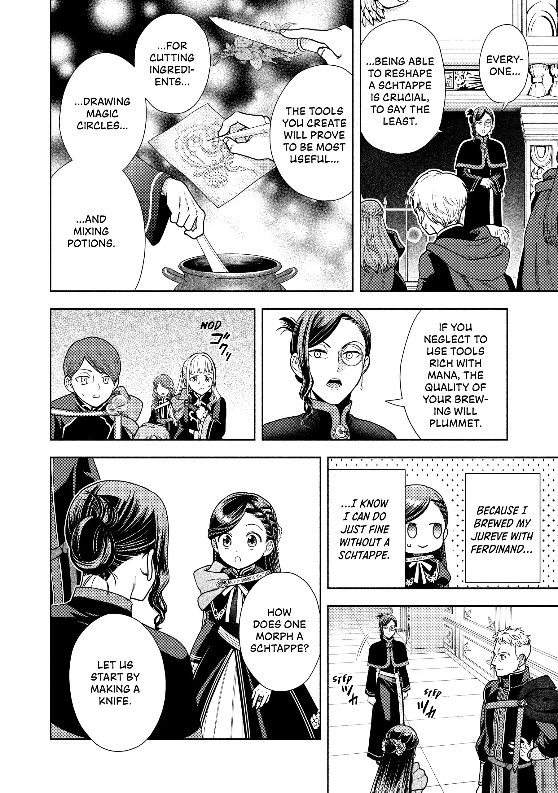 Honzuki No Gekokujou ~Shisho Ni Naru Tame Ni Wa Shudan Wo Erandeiraremasen~ Dai 4-Bu 「 Kizokuin No Toshokan Wo Sukuitai!」 Chapter 19 - page 2