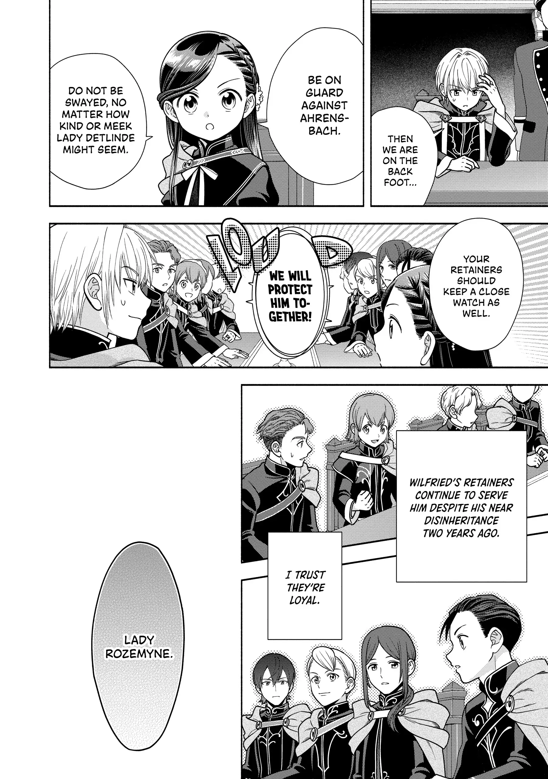 Honzuki No Gekokujou ~Shisho Ni Naru Tame Ni Wa Shudan Wo Erandeiraremasen~ Dai 4-Bu 「 Kizokuin No Toshokan Wo Sukuitai!」 Chapter 19 - page 29