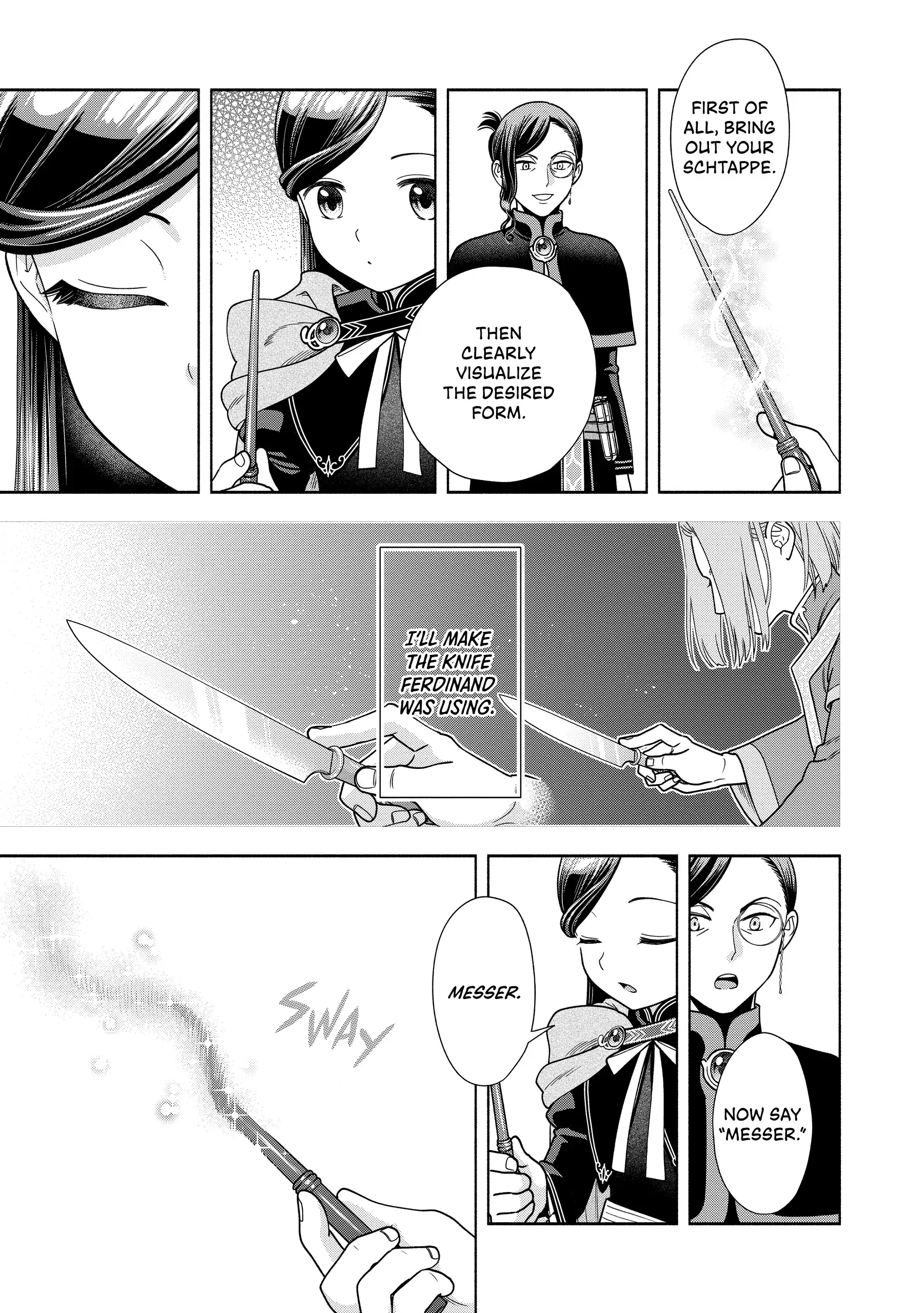 Honzuki No Gekokujou ~Shisho Ni Naru Tame Ni Wa Shudan Wo Erandeiraremasen~ Dai 4-Bu 「 Kizokuin No Toshokan Wo Sukuitai!」 Chapter 19 - page 3
