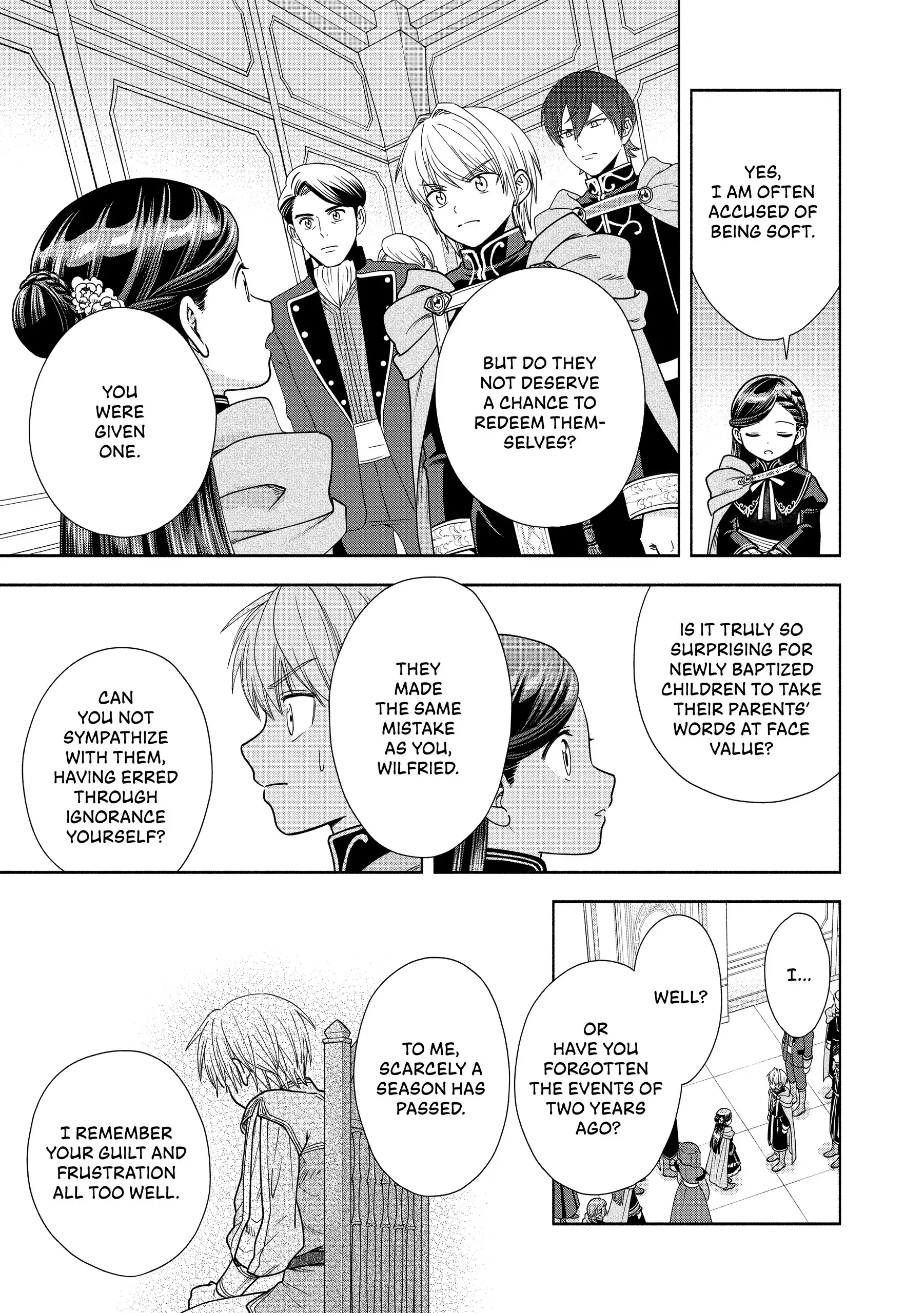 Honzuki No Gekokujou ~Shisho Ni Naru Tame Ni Wa Shudan Wo Erandeiraremasen~ Dai 4-Bu 「 Kizokuin No Toshokan Wo Sukuitai!」 Chapter 20 - page 9