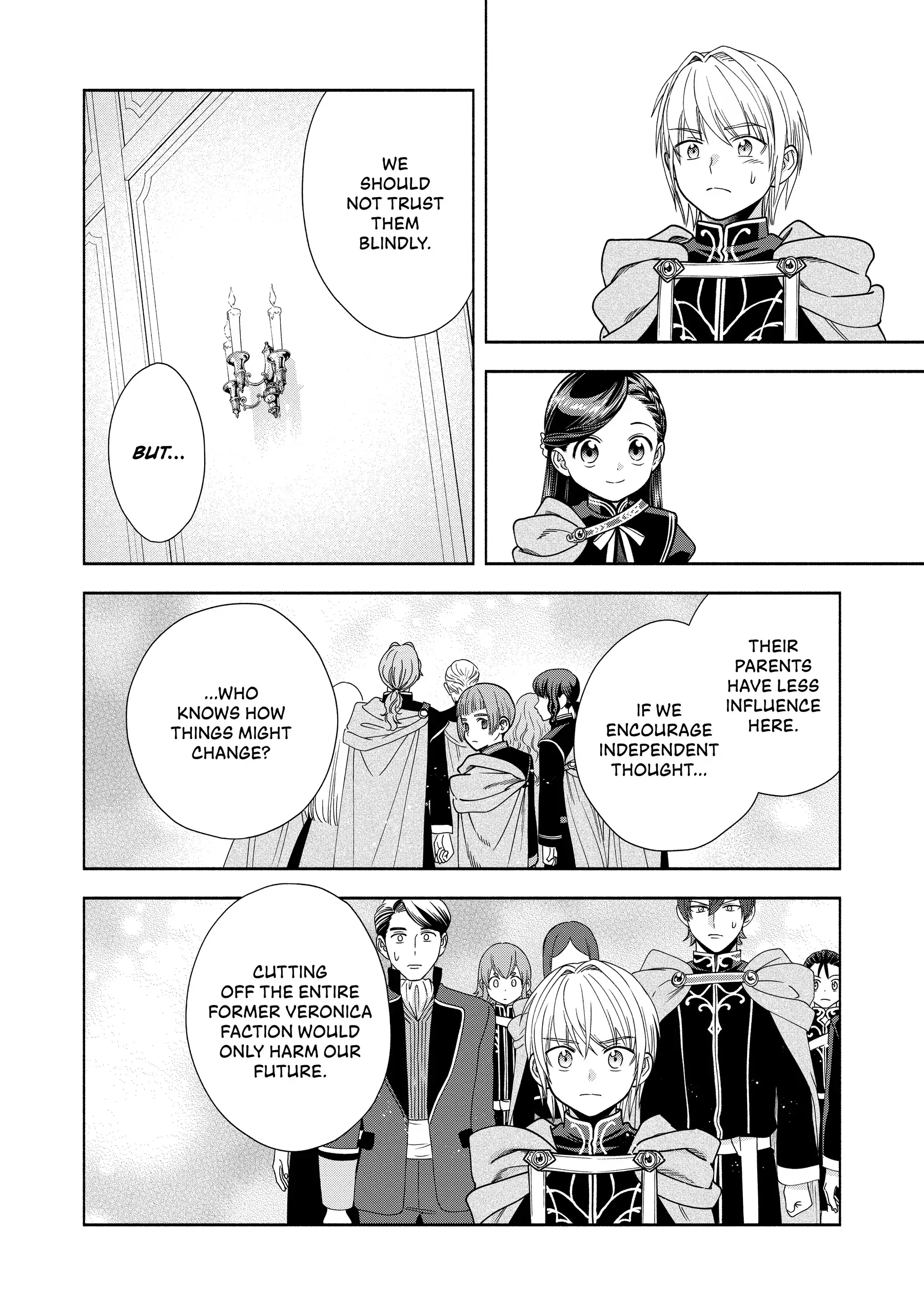 Honzuki No Gekokujou ~Shisho Ni Naru Tame Ni Wa Shudan Wo Erandeiraremasen~ Dai 4-Bu 「 Kizokuin No Toshokan Wo Sukuitai!」 Chapter 20 - page 10