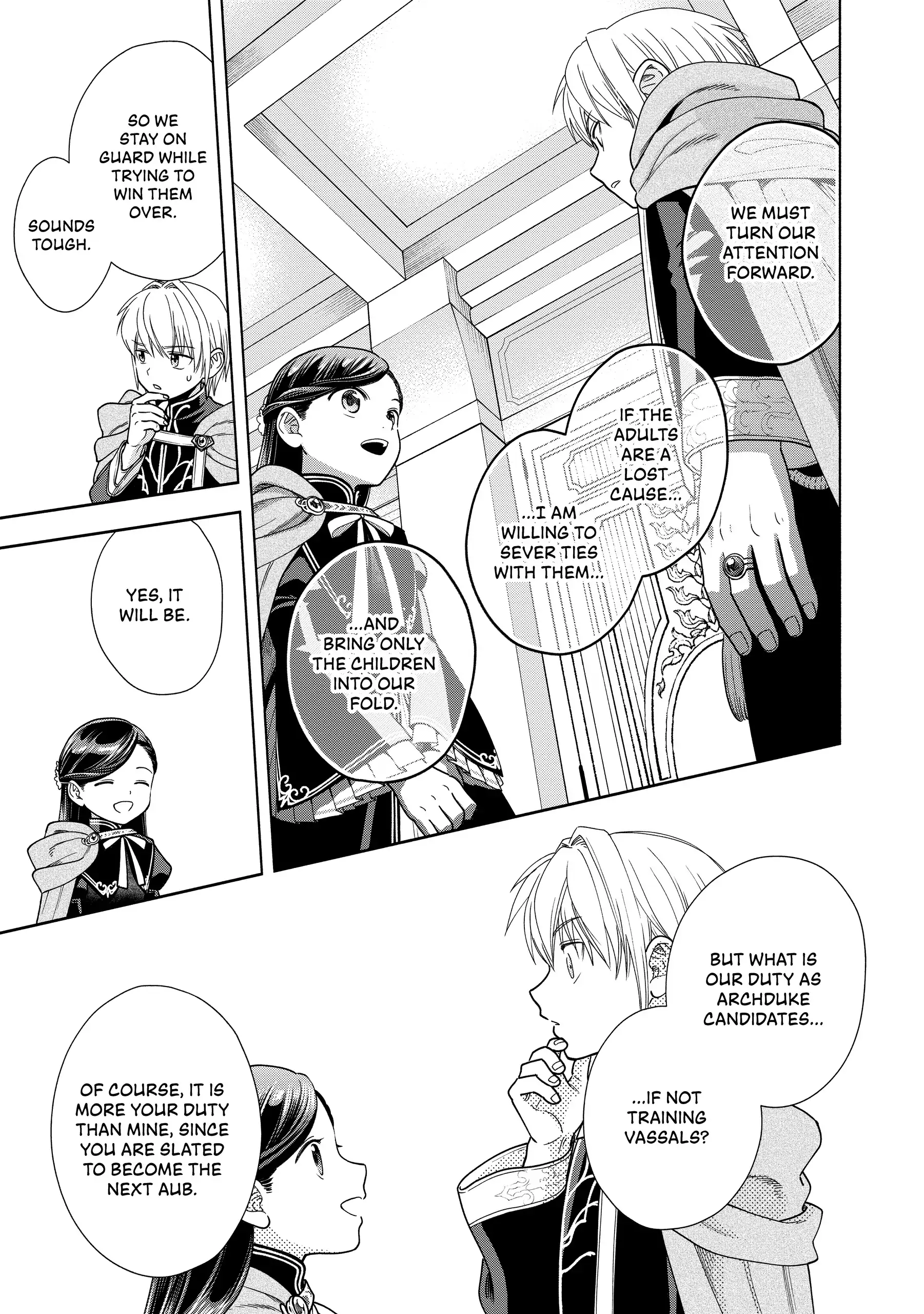 Honzuki No Gekokujou ~Shisho Ni Naru Tame Ni Wa Shudan Wo Erandeiraremasen~ Dai 4-Bu 「 Kizokuin No Toshokan Wo Sukuitai!」 Chapter 20 - page 11