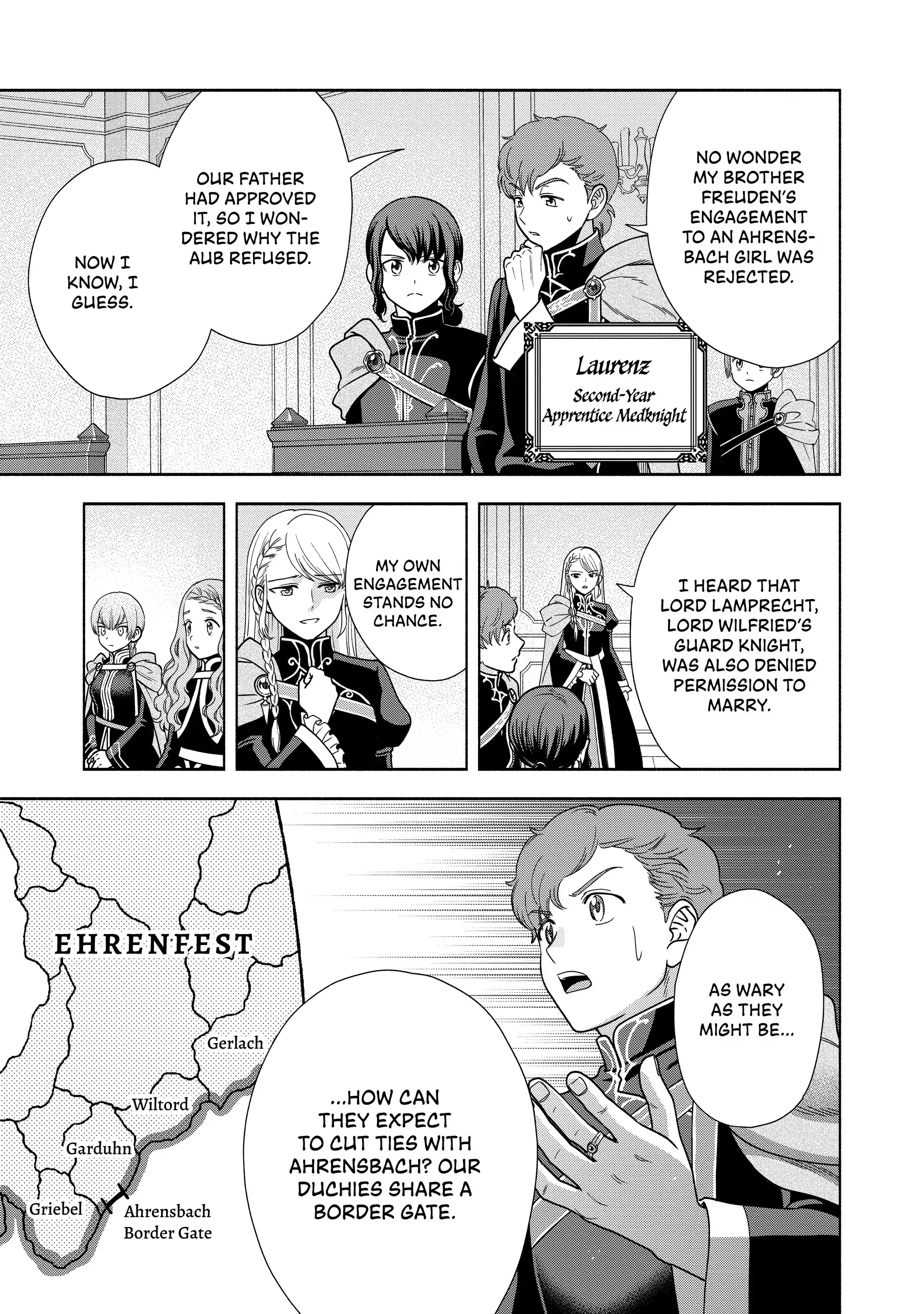 Honzuki No Gekokujou ~Shisho Ni Naru Tame Ni Wa Shudan Wo Erandeiraremasen~ Dai 4-Bu 「 Kizokuin No Toshokan Wo Sukuitai!」 Chapter 20 - page 15
