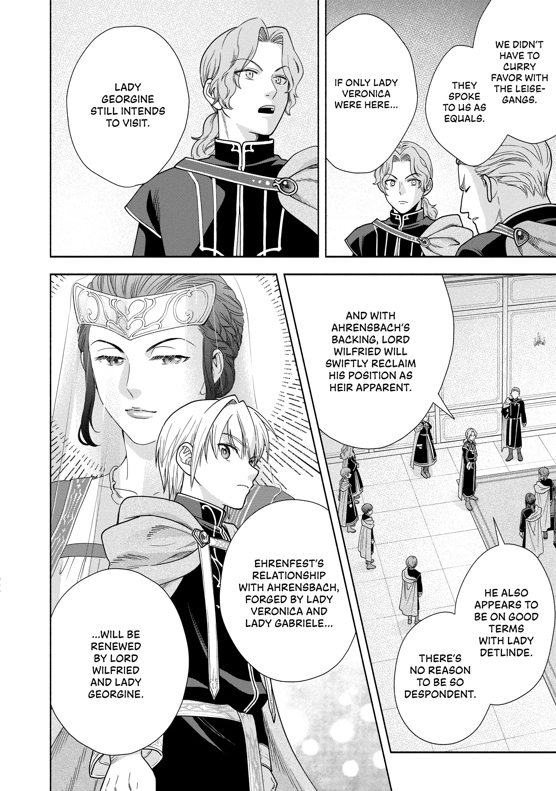Honzuki No Gekokujou ~Shisho Ni Naru Tame Ni Wa Shudan Wo Erandeiraremasen~ Dai 4-Bu 「 Kizokuin No Toshokan Wo Sukuitai!」 Chapter 20 - page 22