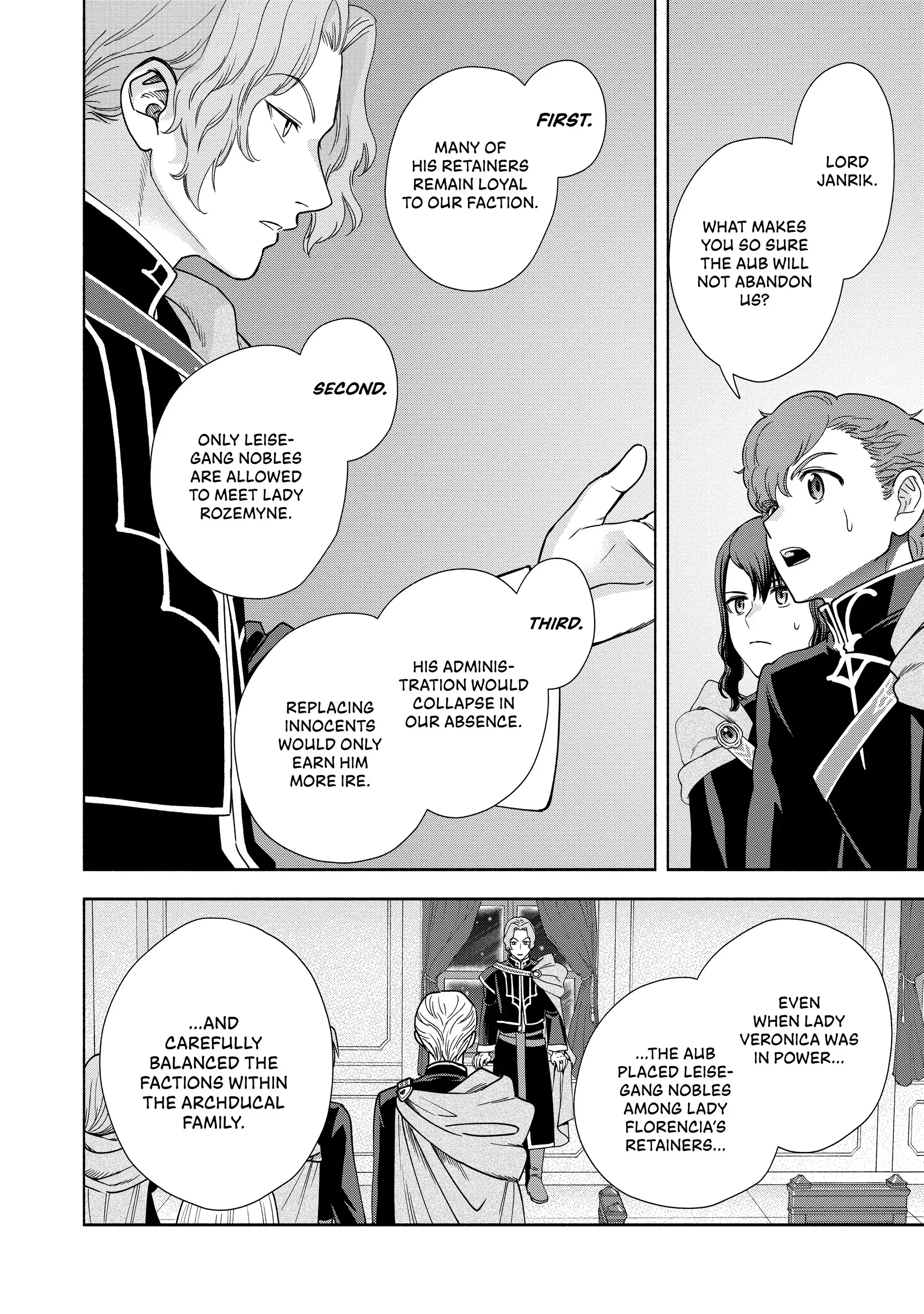 Honzuki No Gekokujou ~Shisho Ni Naru Tame Ni Wa Shudan Wo Erandeiraremasen~ Dai 4-Bu 「 Kizokuin No Toshokan Wo Sukuitai!」 Chapter 20 - page 28