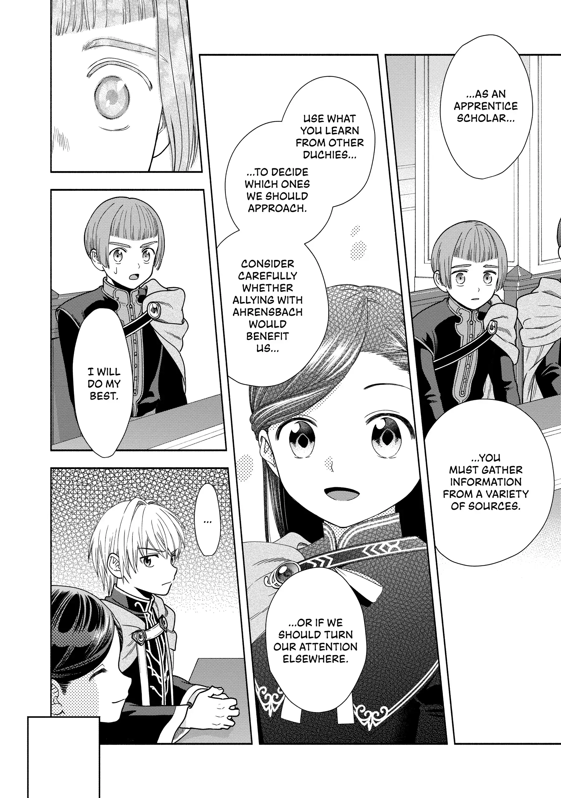 Honzuki No Gekokujou ~Shisho Ni Naru Tame Ni Wa Shudan Wo Erandeiraremasen~ Dai 4-Bu 「 Kizokuin No Toshokan Wo Sukuitai!」 Chapter 20 - page 6