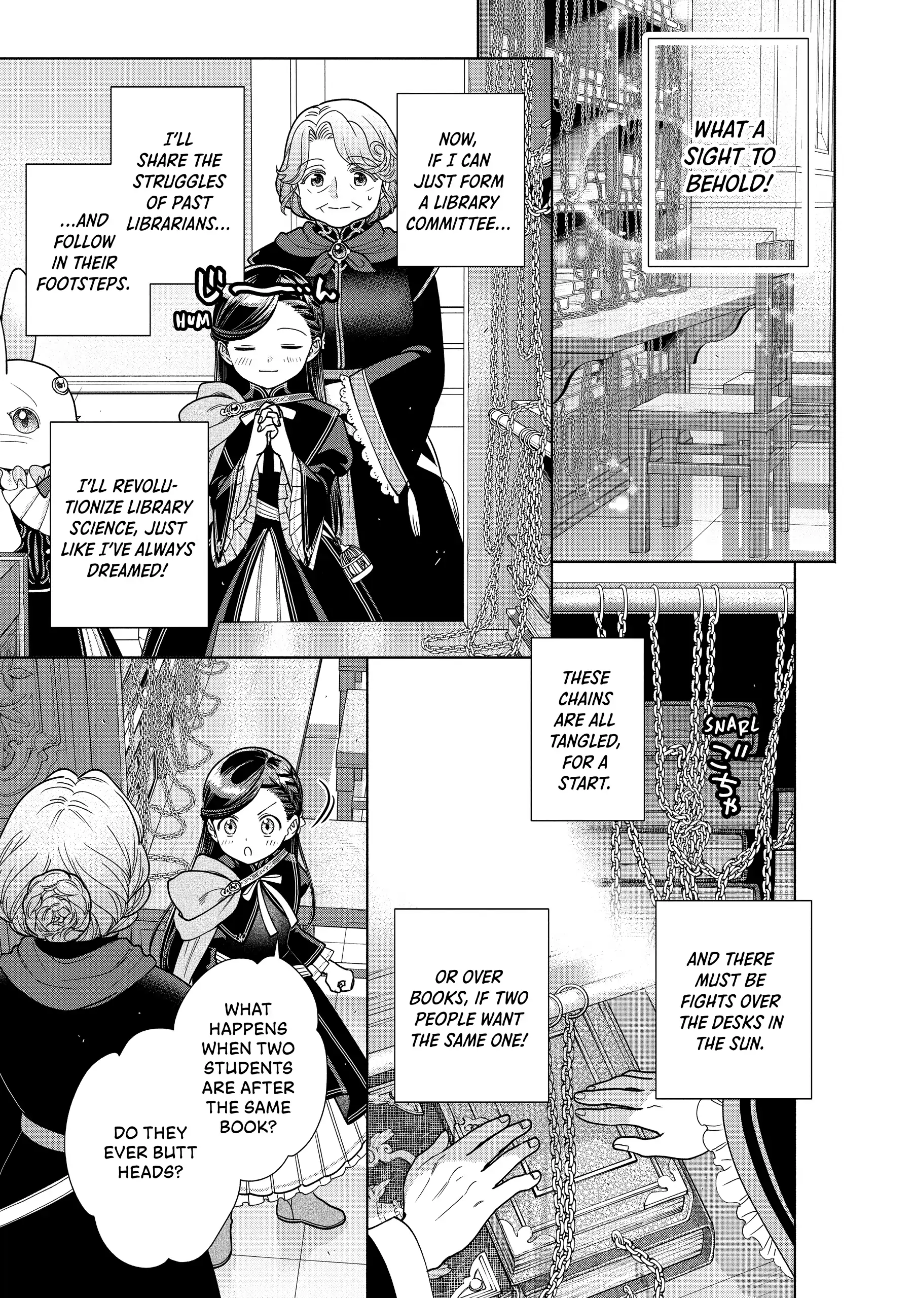 Honzuki No Gekokujou ~Shisho Ni Naru Tame Ni Wa Shudan Wo Erandeiraremasen~ Dai 4-Bu 「 Kizokuin No Toshokan Wo Sukuitai!」 Chapter 21 - page 9