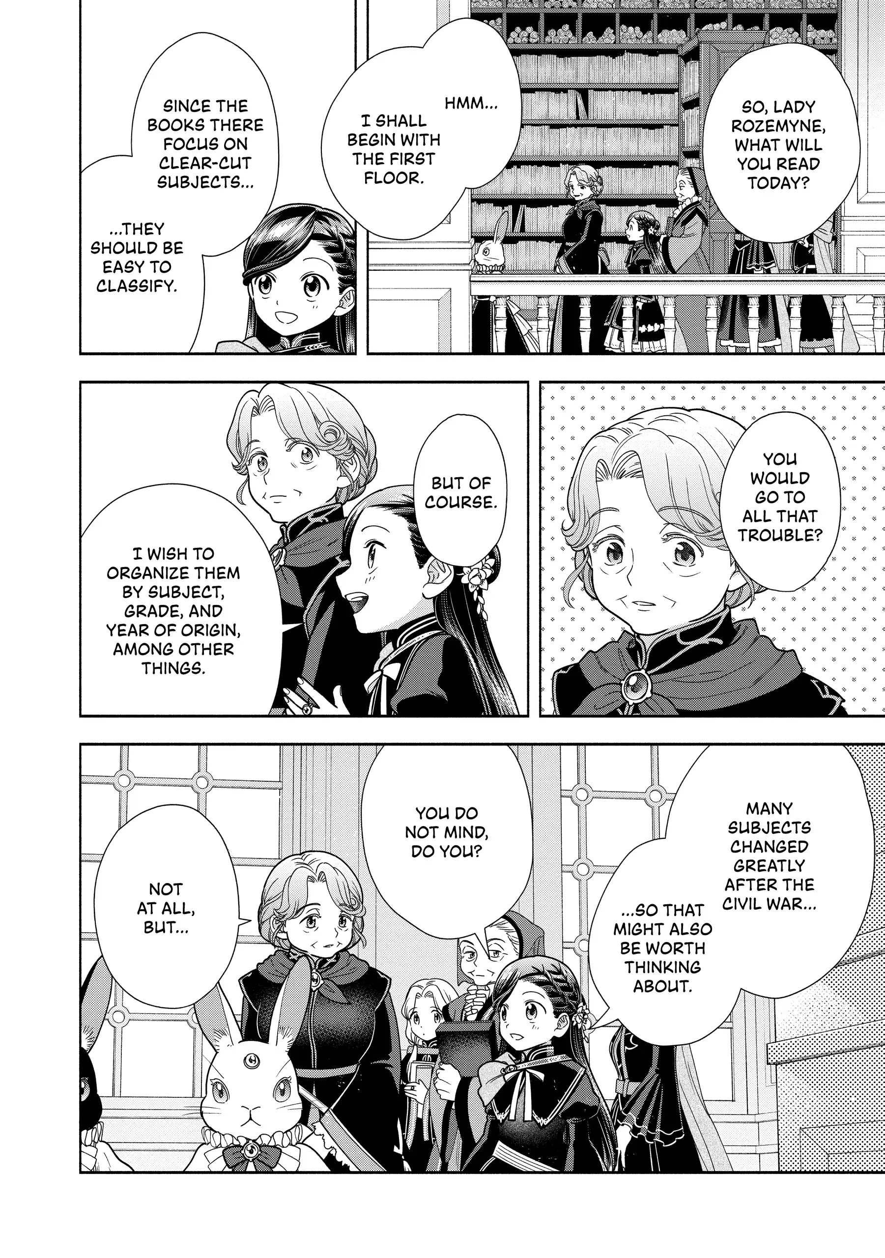 Honzuki No Gekokujou ~Shisho Ni Naru Tame Ni Wa Shudan Wo Erandeiraremasen~ Dai 4-Bu 「 Kizokuin No Toshokan Wo Sukuitai!」 Chapter 21 - page 14