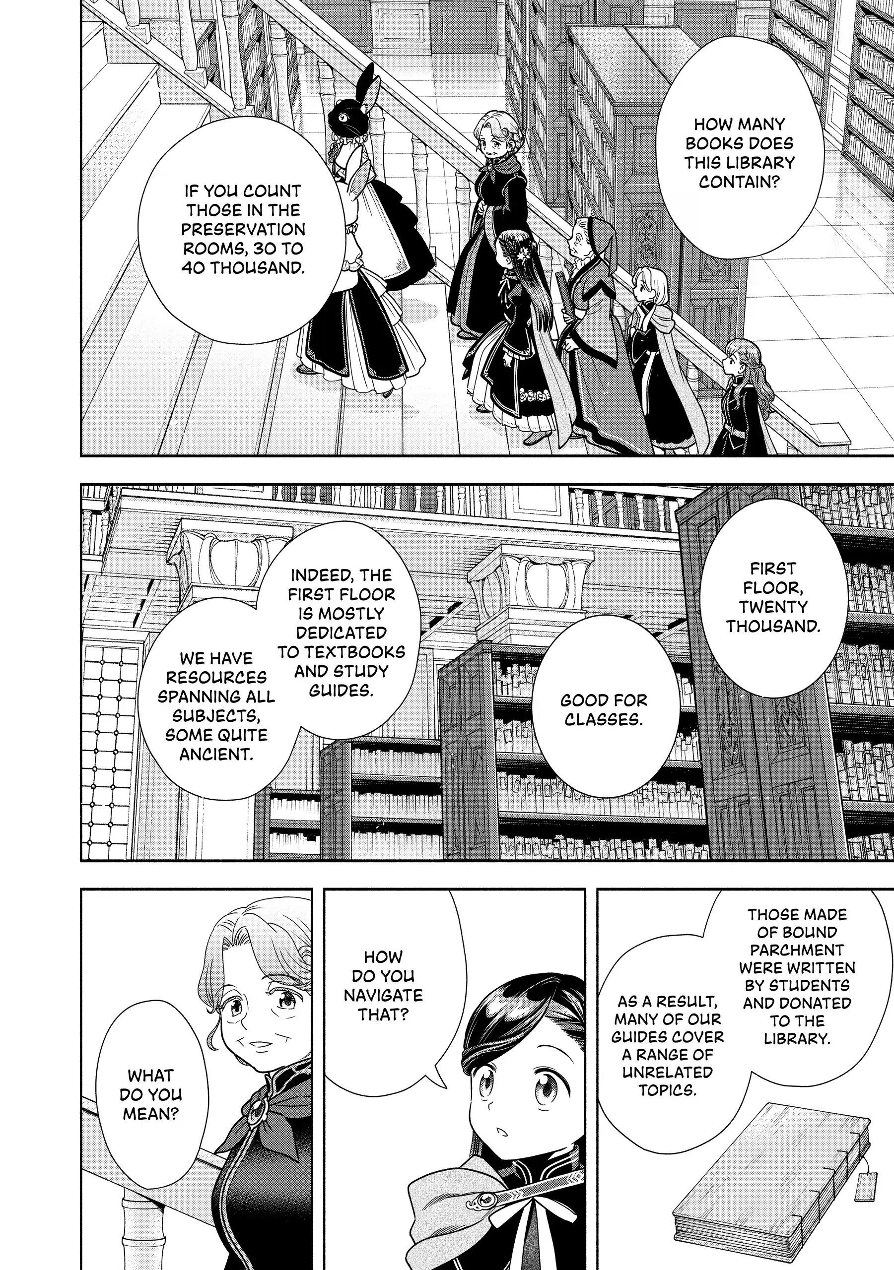 Honzuki No Gekokujou ~Shisho Ni Naru Tame Ni Wa Shudan Wo Erandeiraremasen~ Dai 4-Bu 「 Kizokuin No Toshokan Wo Sukuitai!」 Chapter 21 - page 4