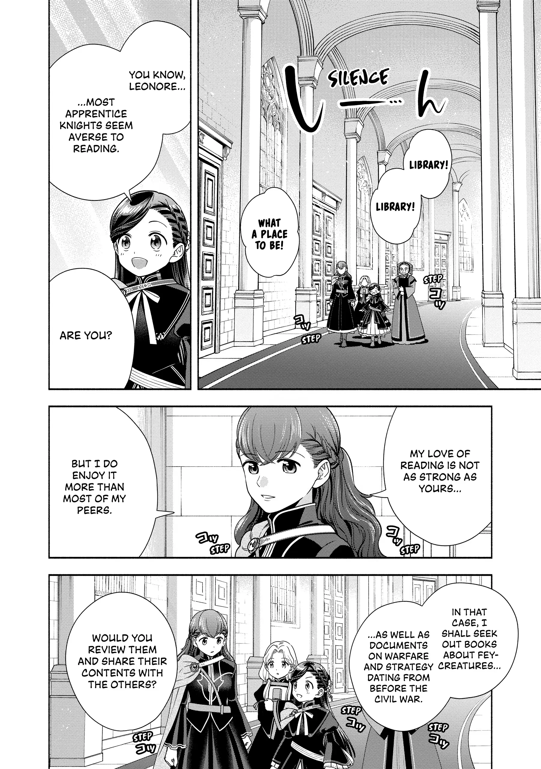 Honzuki No Gekokujou ~Shisho Ni Naru Tame Ni Wa Shudan Wo Erandeiraremasen~ Dai 4-Bu 「 Kizokuin No Toshokan Wo Sukuitai!」 Chapter 21.5 - page 6