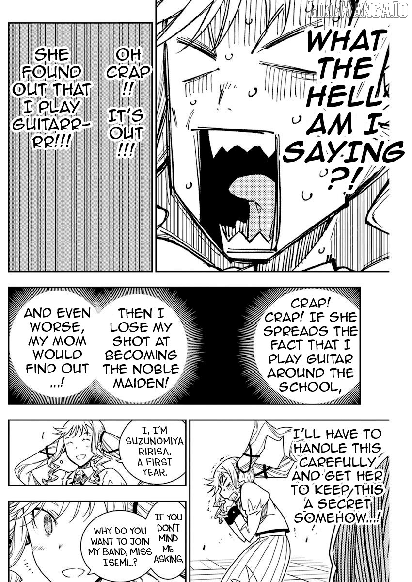 Rock Wa Shukujo No Tashinami De Shite Chapter 10 - page 12