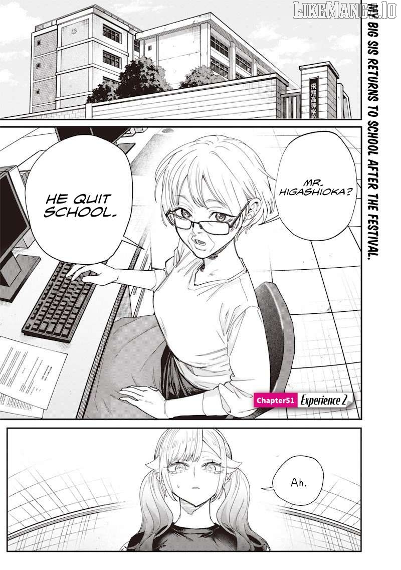 Kusobitch na Gal Ane o Wakaraseru Hanashi Chapter 51 - page 1