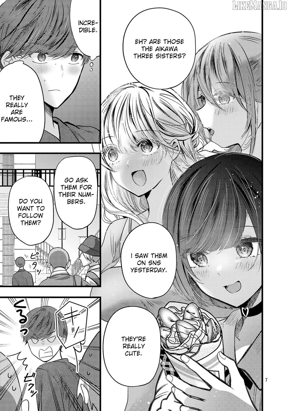Kimi ni Koisuru Sanshimai Chapter 16 - page 8