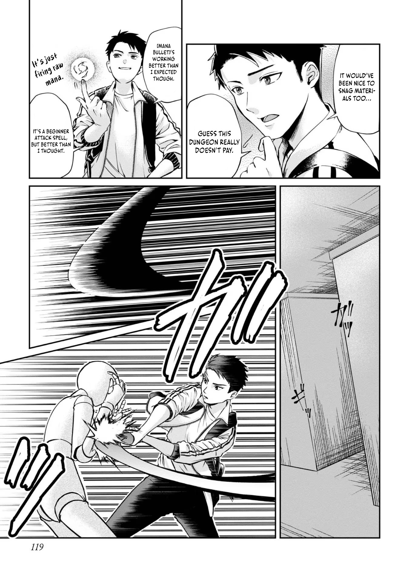 Chuunen Majutsushi no Yuuyuu Jiteki na Dungeon Kouryaku - Skill Orb o Tsukattara Saikyou Skill o Teniireta no de, Suki ni Ikiyou to Omoimasu~ Chapter 4 - page 19