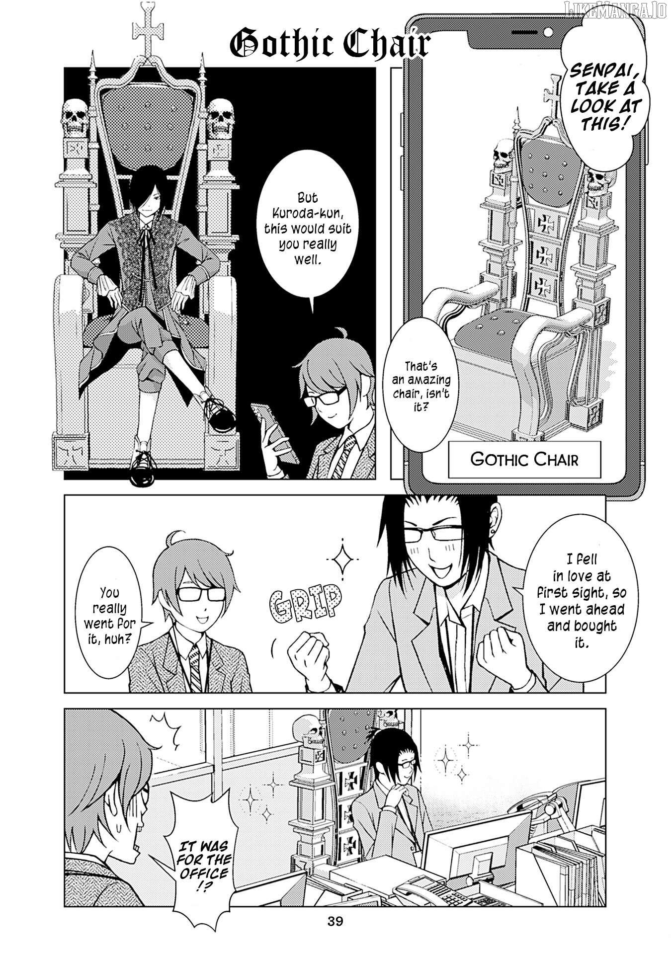 Goth Lady and Lolita Boy Chapter 37 - page 1