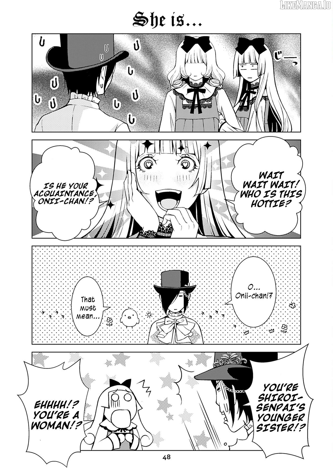 Goth Lady and Lolita Boy Chapter 46 - page 1