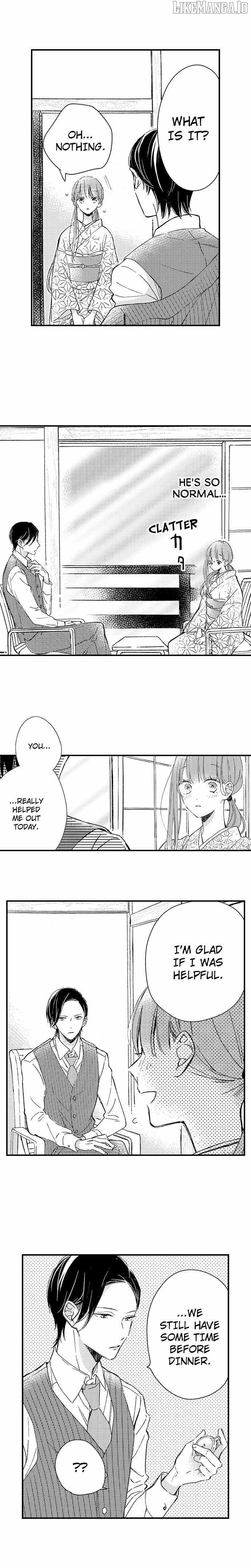 Midarana Netsu, Danna-sama no Kuchi Dzuke de Hodokeru Shoya Chapter 9 - page 2