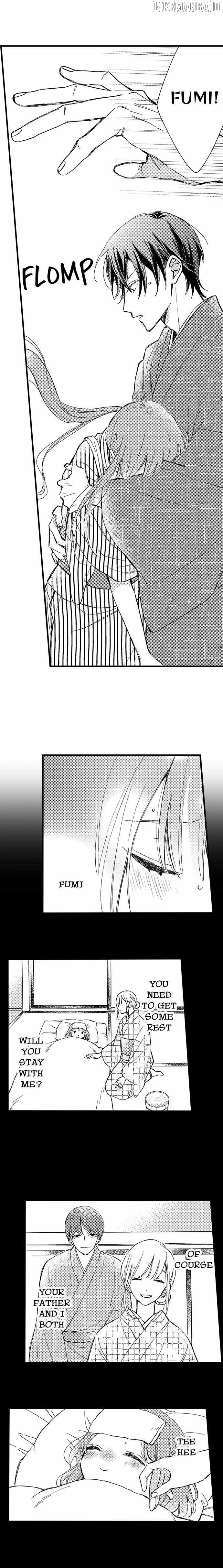 Midarana Netsu, Danna-sama no Kuchi Dzuke de Hodokeru Shoya Chapter 10 - page 3