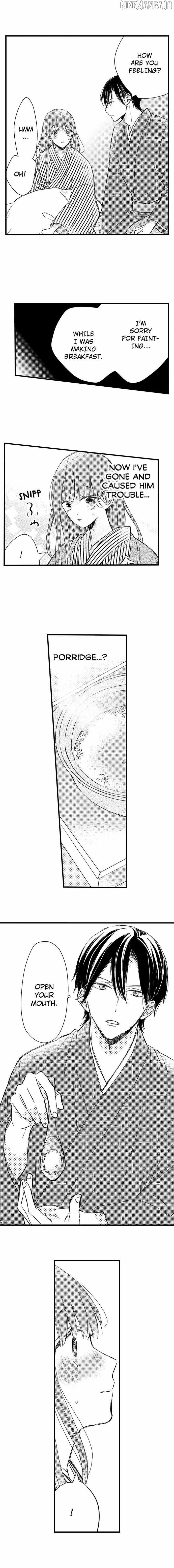 Midarana Netsu, Danna-sama no Kuchi Dzuke de Hodokeru Shoya Chapter 10 - page 5