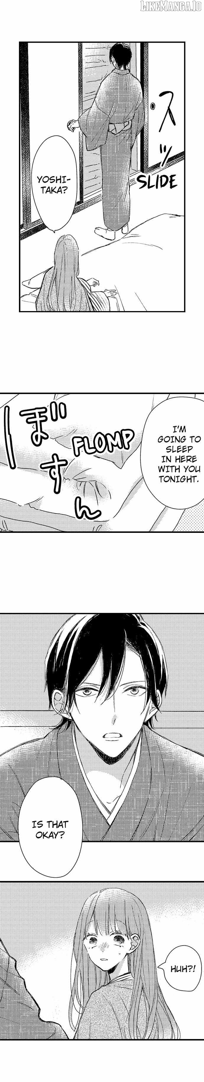 Midarana Netsu, Danna-sama no Kuchi Dzuke de Hodokeru Shoya Chapter 10 - page 9
