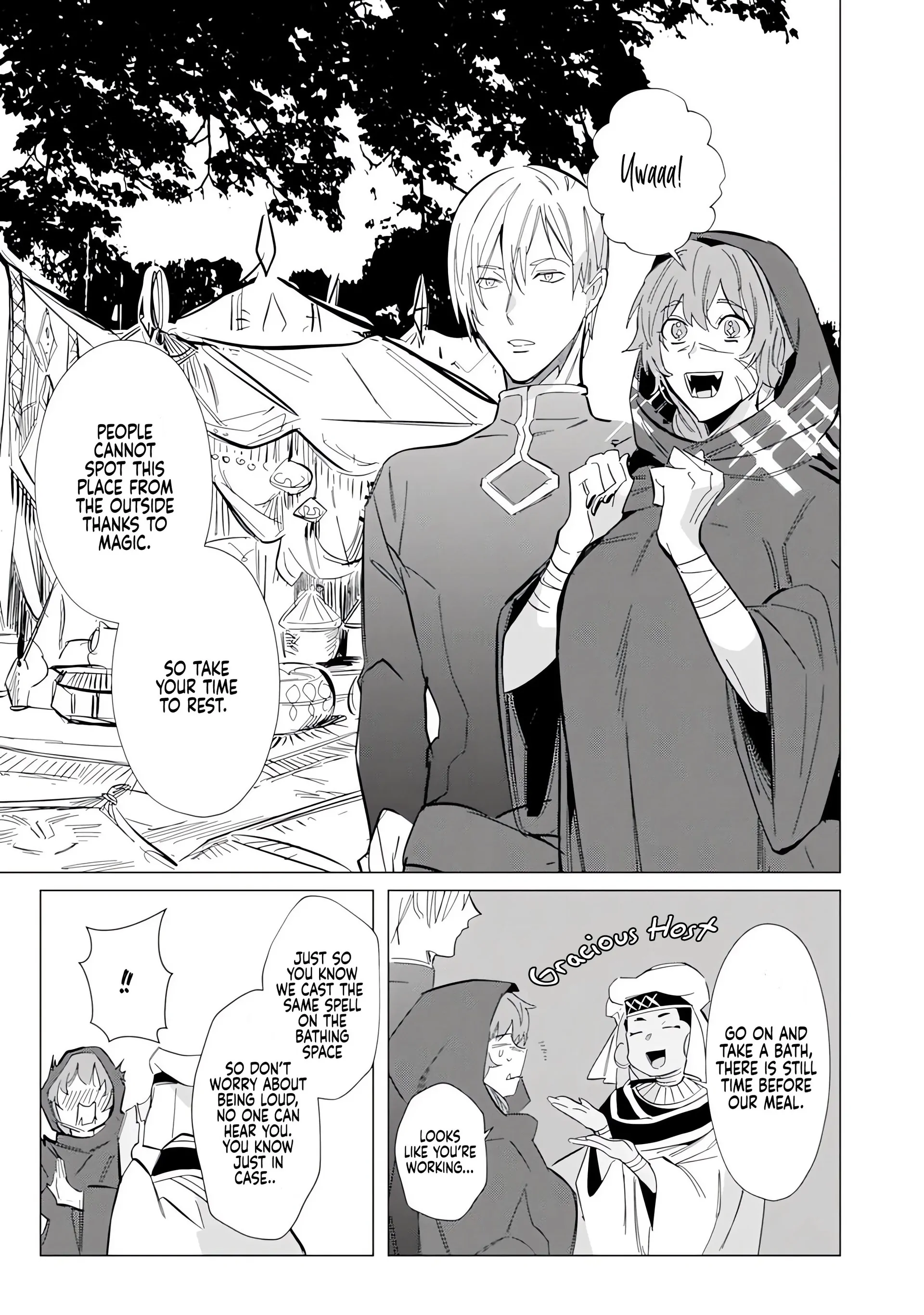 Hazure Shuzoku "Orc" ni Tensei shitara Saikyou Kishi-sama ni Torawaremashite Chapter 7 - page 10