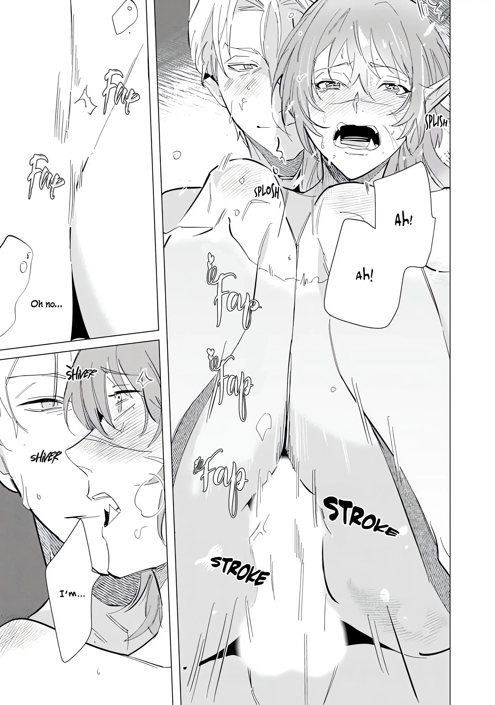 Hazure Shuzoku "Orc" ni Tensei shitara Saikyou Kishi-sama ni Torawaremashite Chapter 7 - page 18