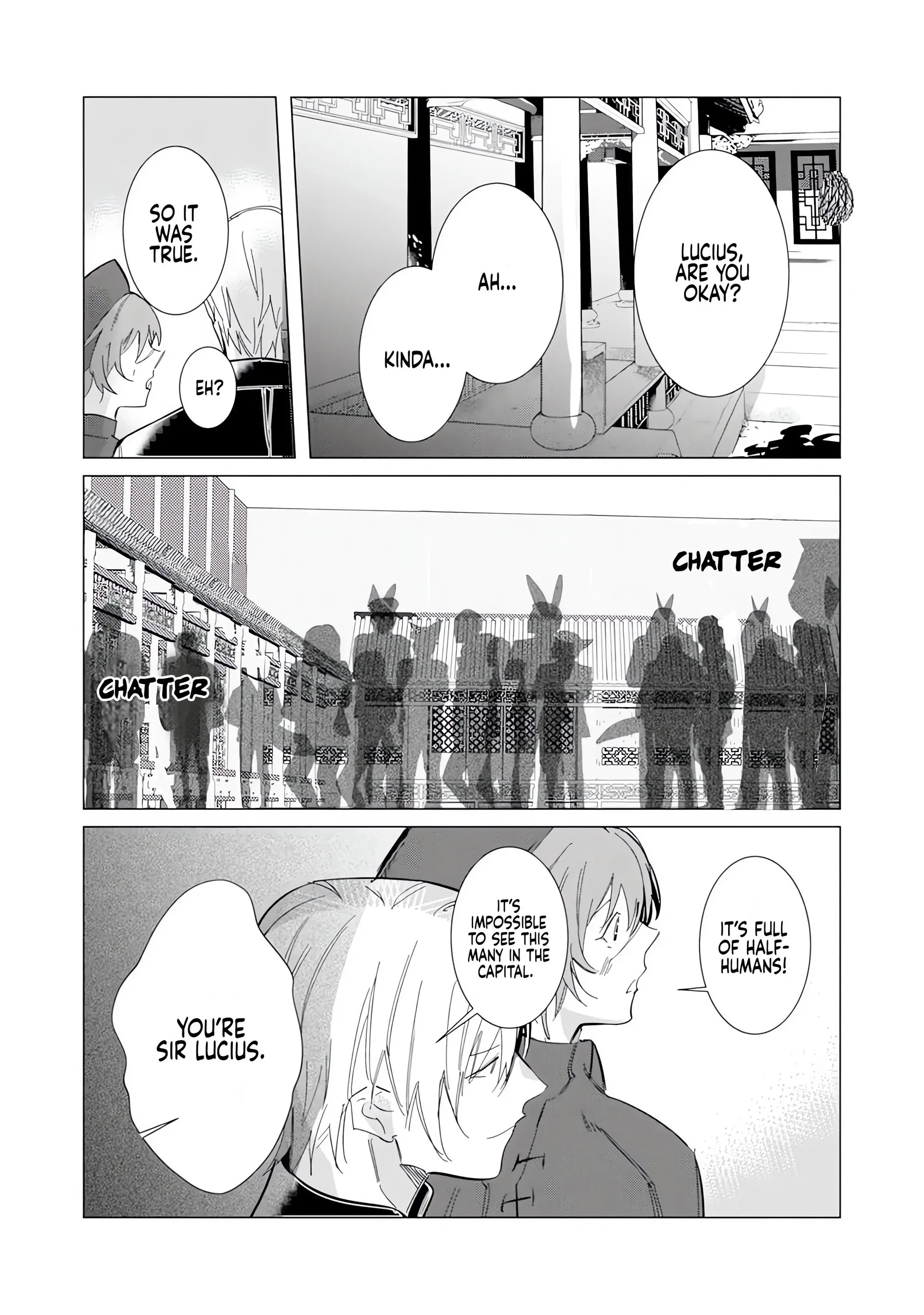 Hazure Shuzoku "Orc" ni Tensei shitara Saikyou Kishi-sama ni Torawaremashite Chapter 7 - page 22
