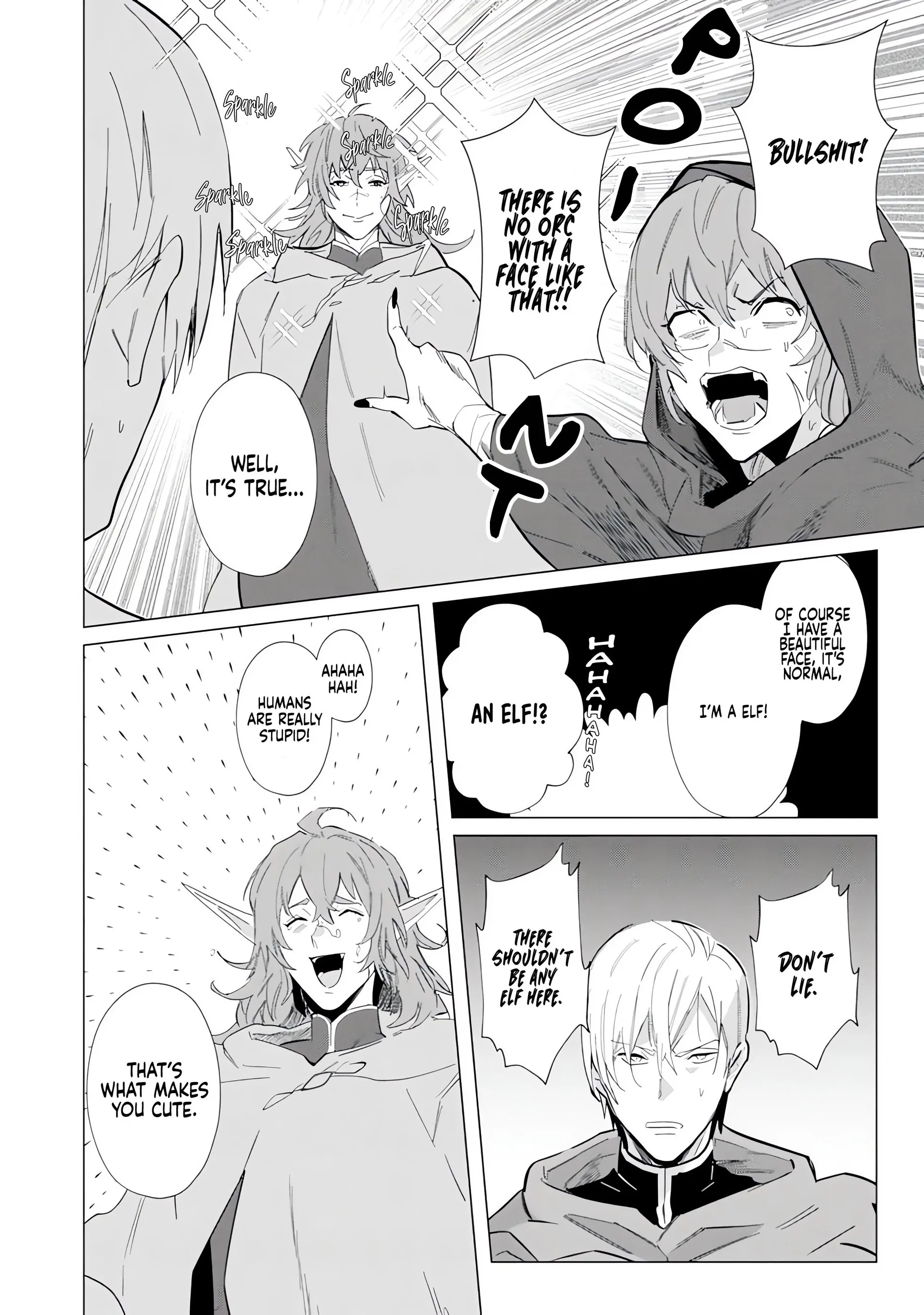 Hazure Shuzoku "Orc" ni Tensei shitara Saikyou Kishi-sama ni Torawaremashite Chapter 7 - page 3