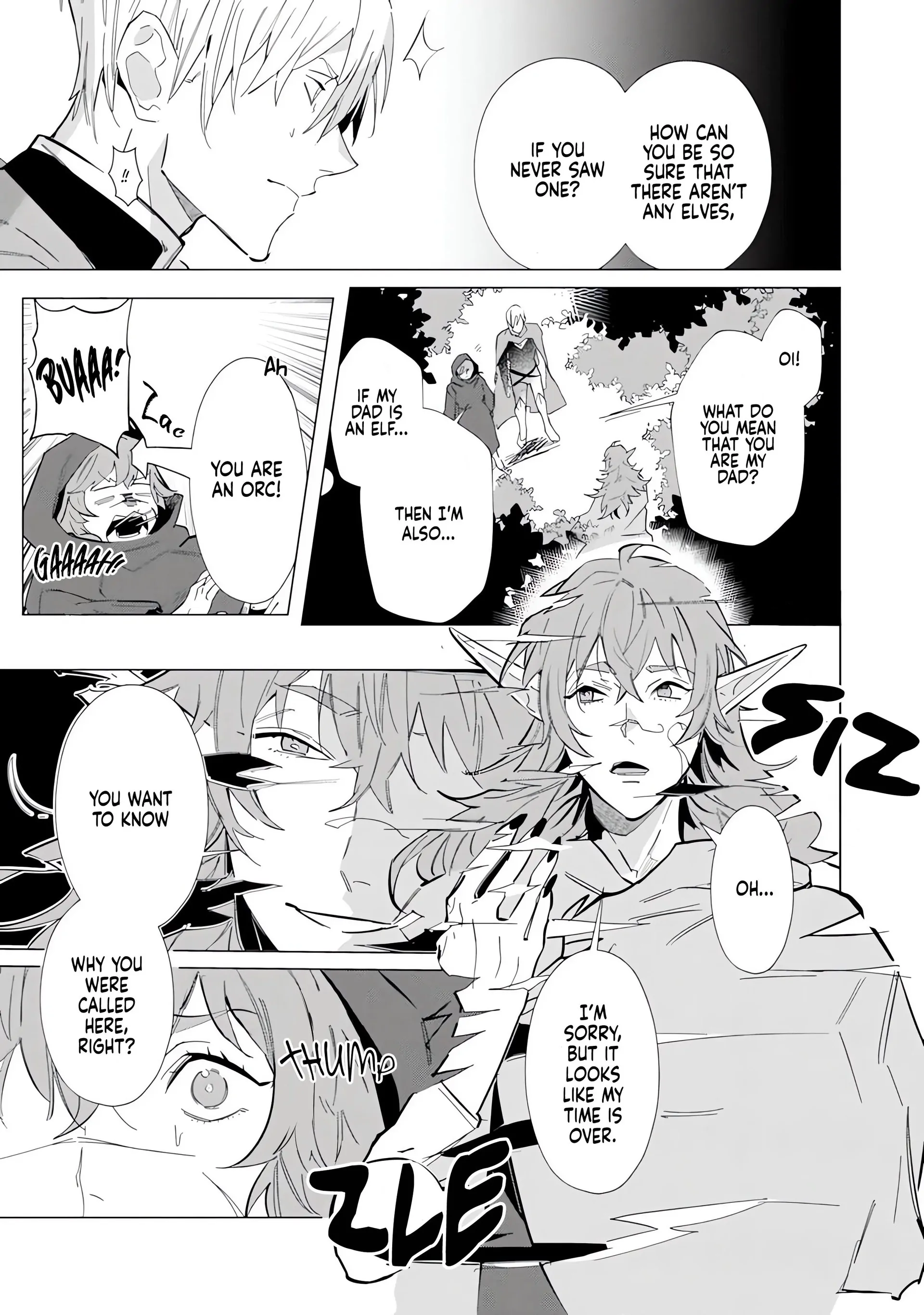 Hazure Shuzoku "Orc" ni Tensei shitara Saikyou Kishi-sama ni Torawaremashite Chapter 7 - page 4