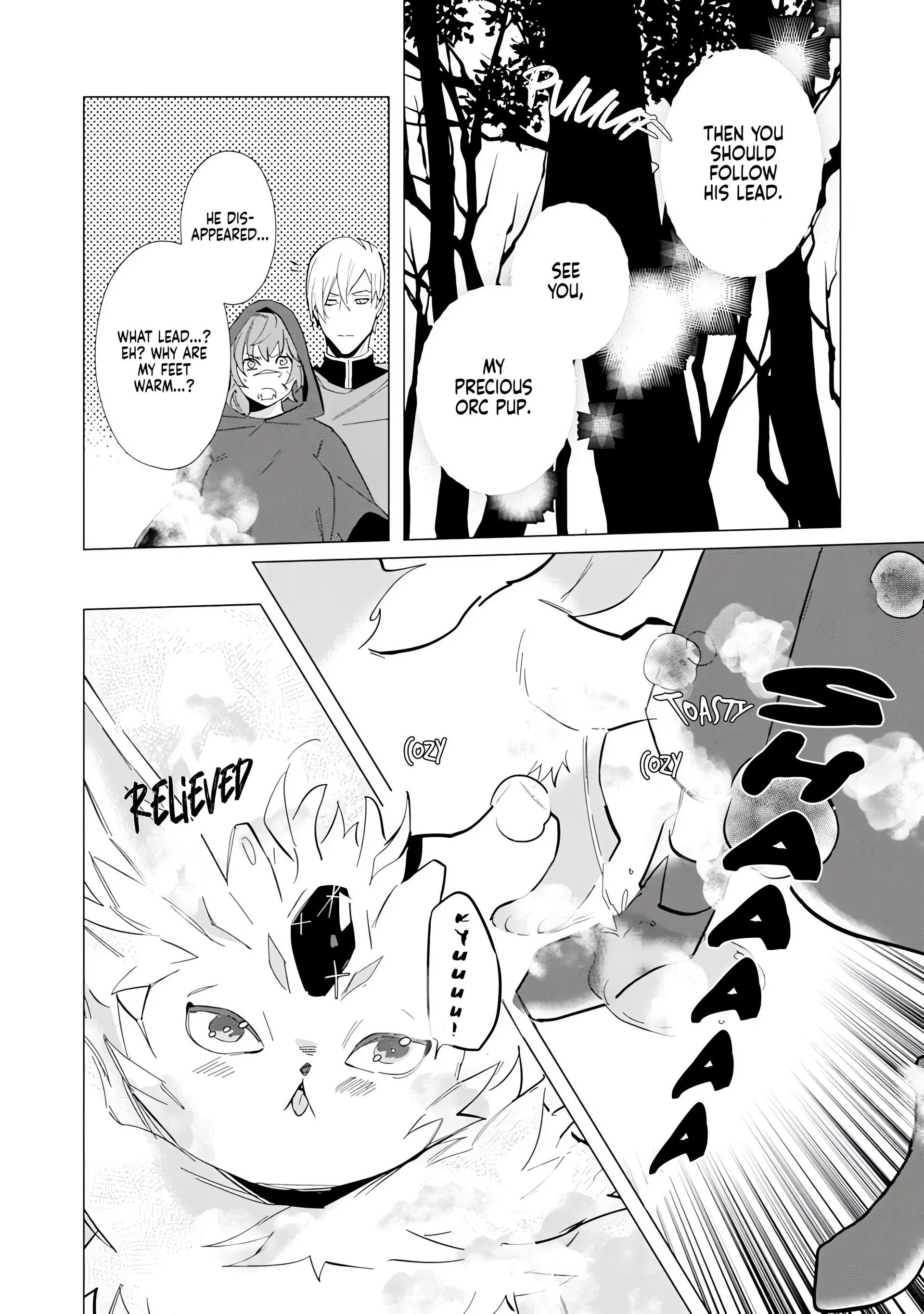 Hazure Shuzoku "Orc" ni Tensei shitara Saikyou Kishi-sama ni Torawaremashite Chapter 7 - page 5