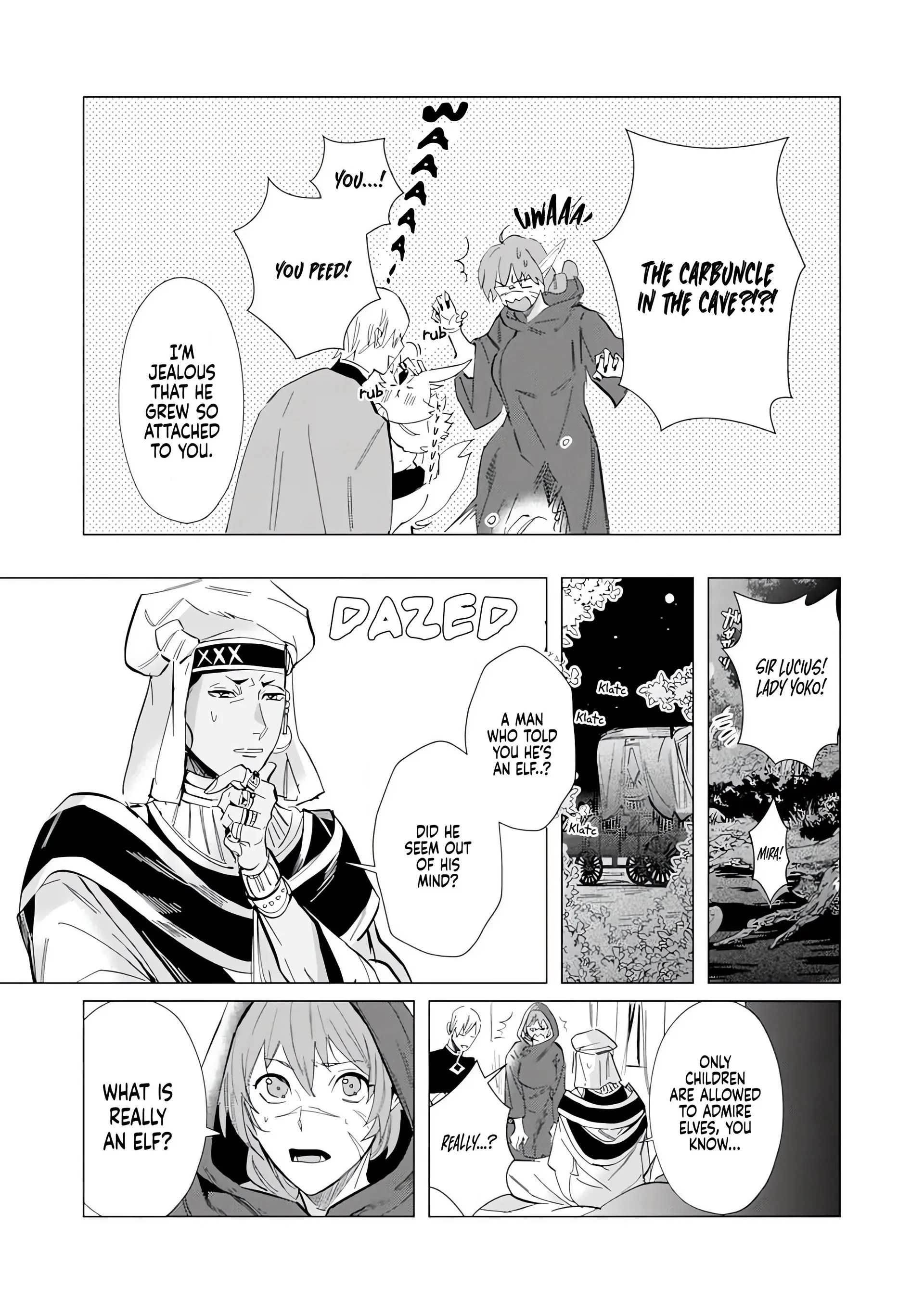 Hazure Shuzoku "Orc" ni Tensei shitara Saikyou Kishi-sama ni Torawaremashite Chapter 7 - page 6