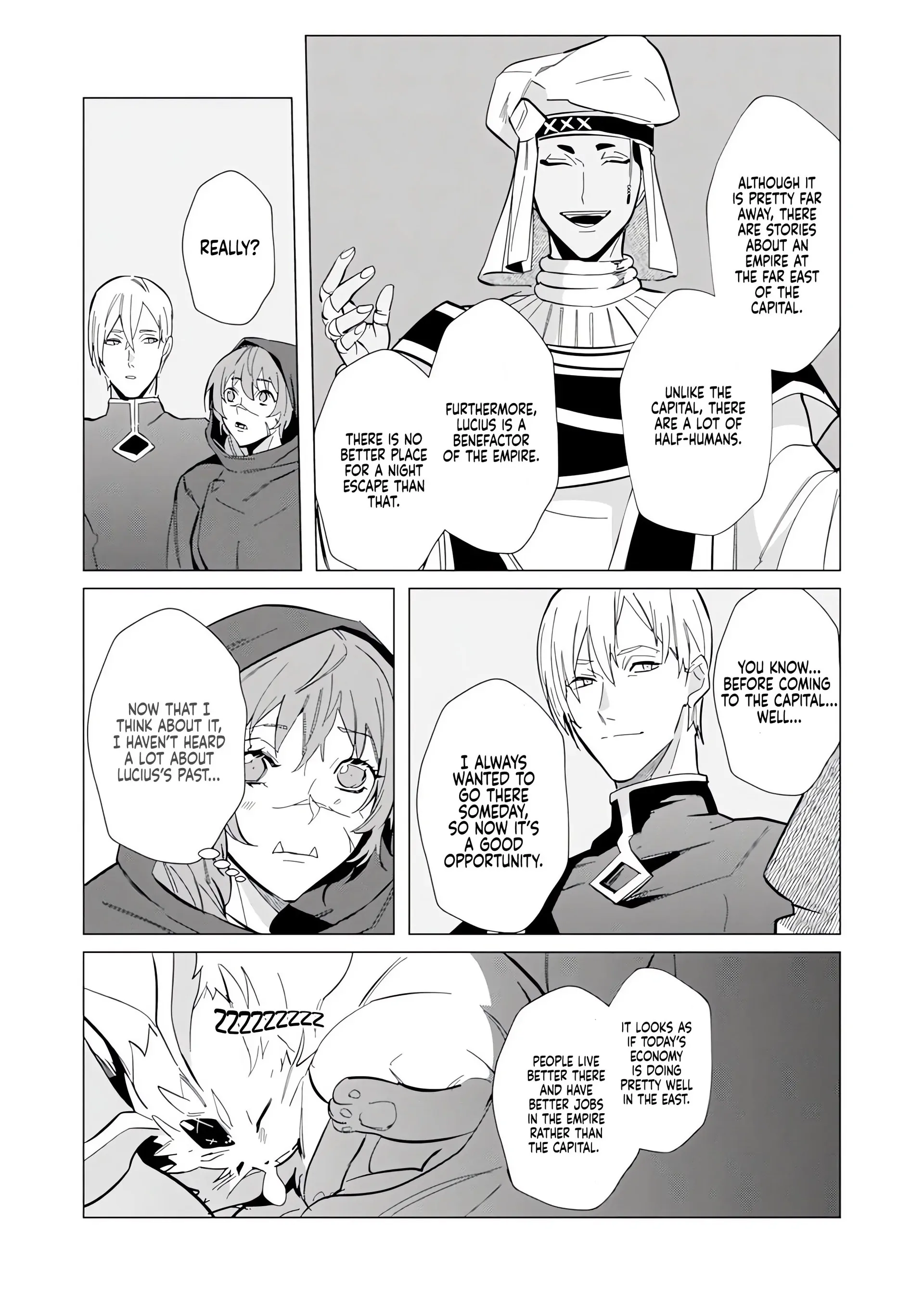 Hazure Shuzoku "Orc" ni Tensei shitara Saikyou Kishi-sama ni Torawaremashite Chapter 7 - page 8
