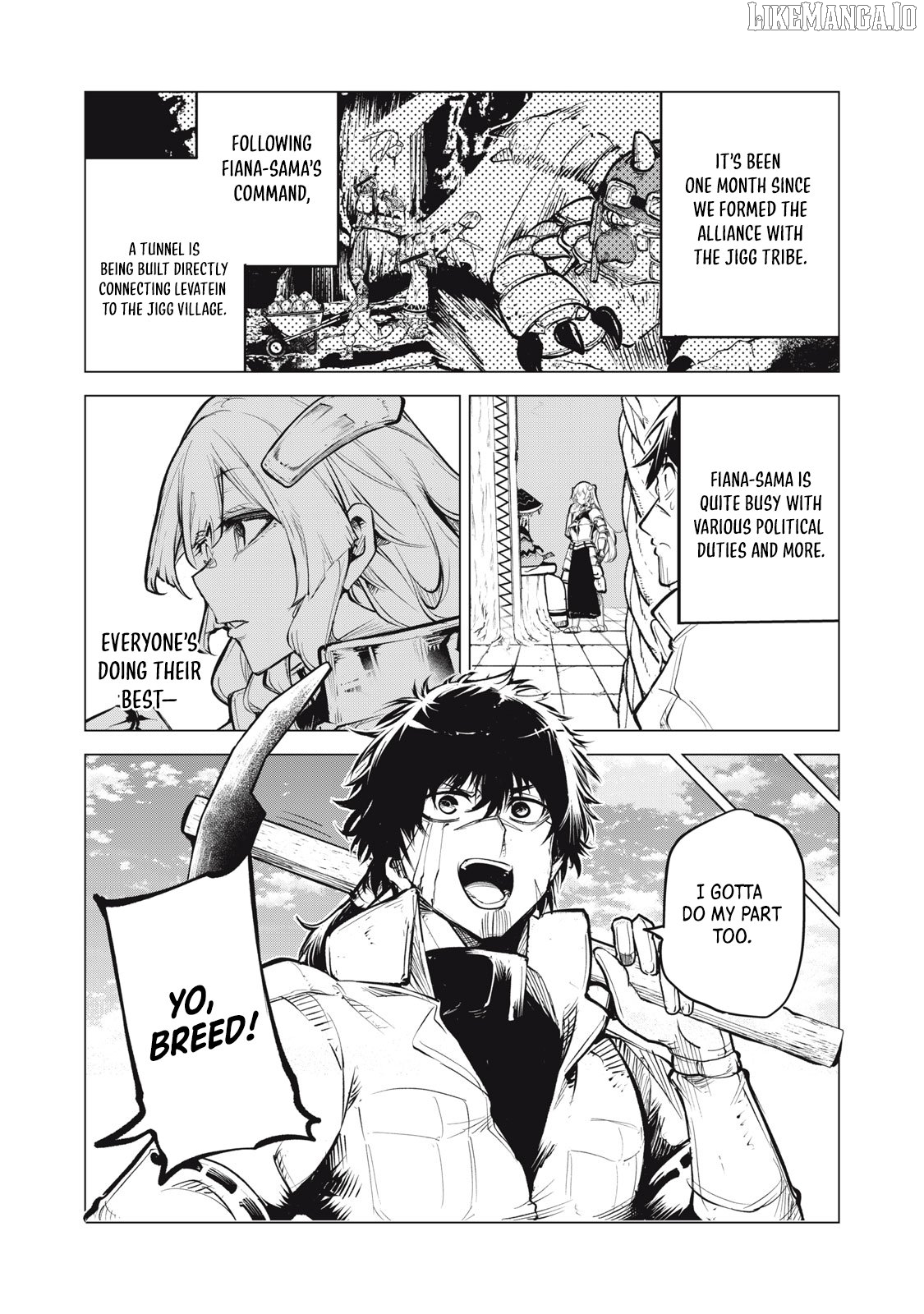 Kuni wo Owareta Ryuushi-san, Hirowareta Ringoku de Ukkari Musou shite Shimau. Chapter 20.1 - page 4