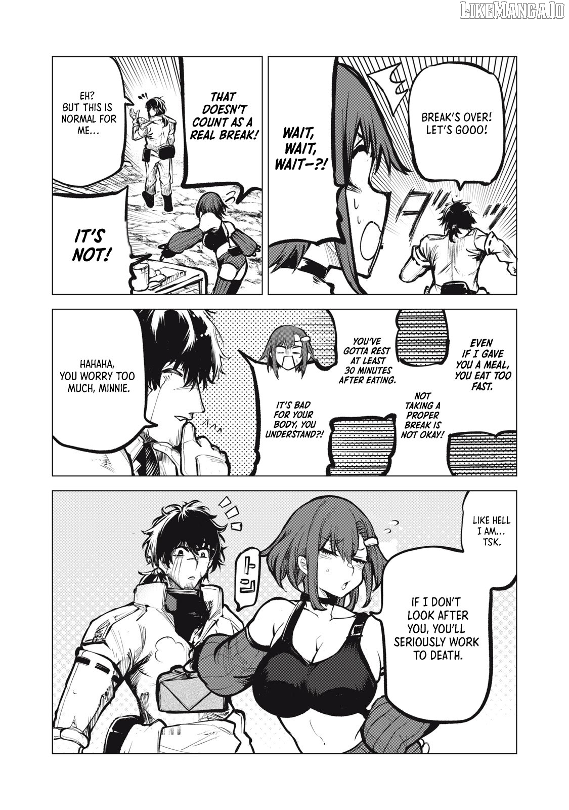 Kuni wo Owareta Ryuushi-san, Hirowareta Ringoku de Ukkari Musou shite Shimau. Chapter 20.1 - page 7