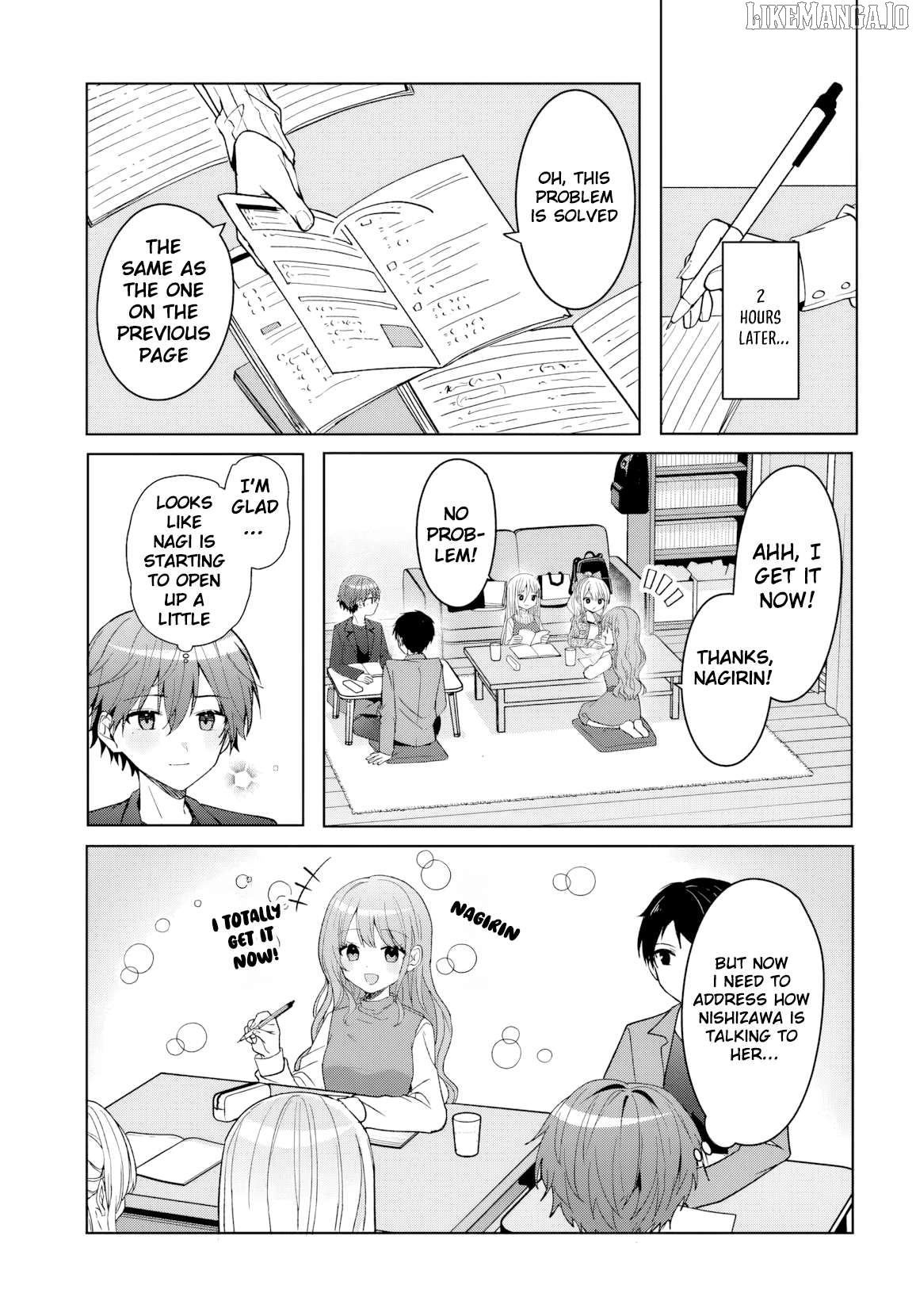 After I Save The Ice Princess From Another School From a Mol*ster, We Started as Friends Chapter 11.1 - page 4
