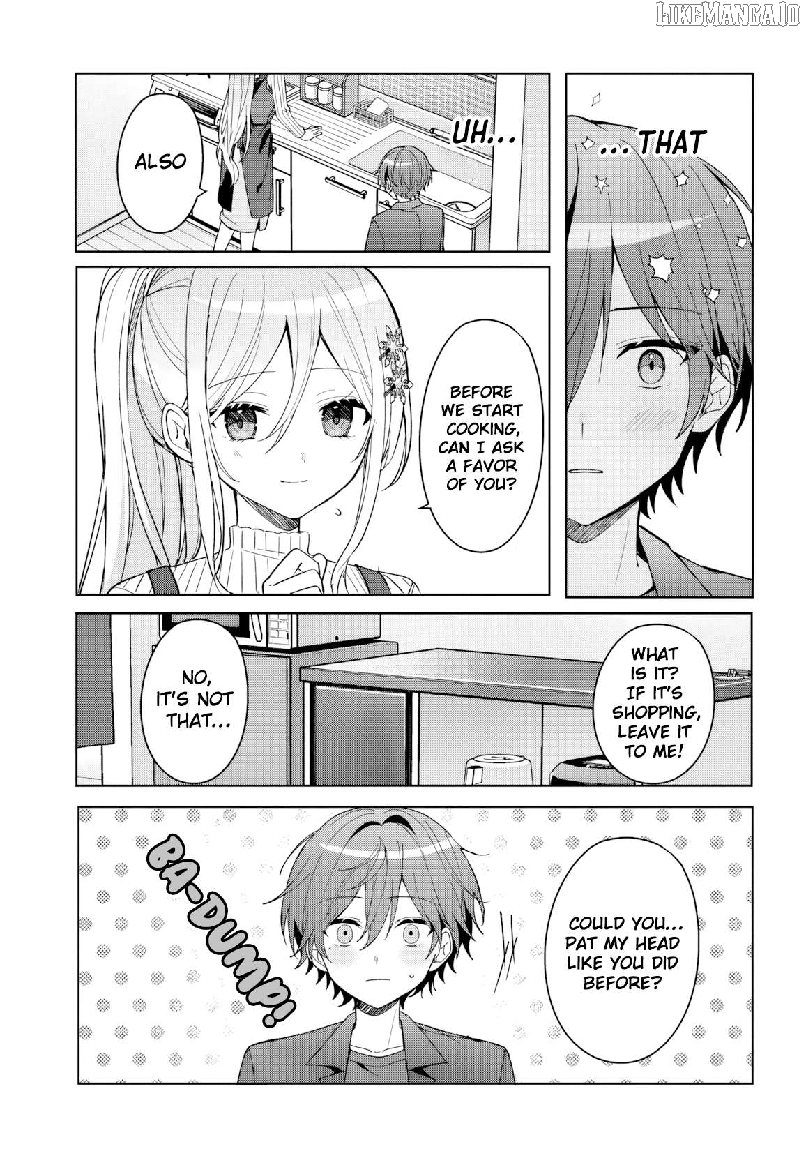 After I Save The Ice Princess From Another School From a Mol*ster, We Started as Friends Chapter 11.1 - page 8