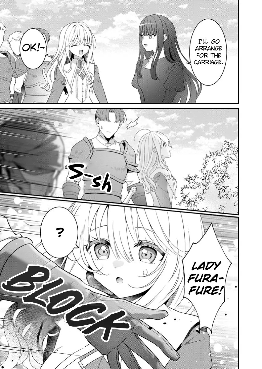 Tsuihou Seijo no Doronko Nouen Seikatsu: Itsunomanika Ringoku wo Sukutte Shimaimashita Chapter 8.1 - page 10