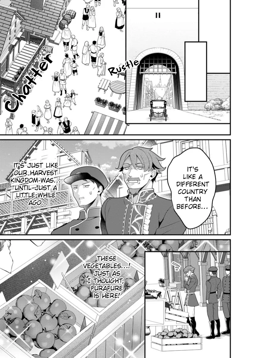 Tsuihou Seijo no Doronko Nouen Seikatsu: Itsunomanika Ringoku wo Sukutte Shimaimashita Chapter 8.1 - page 6