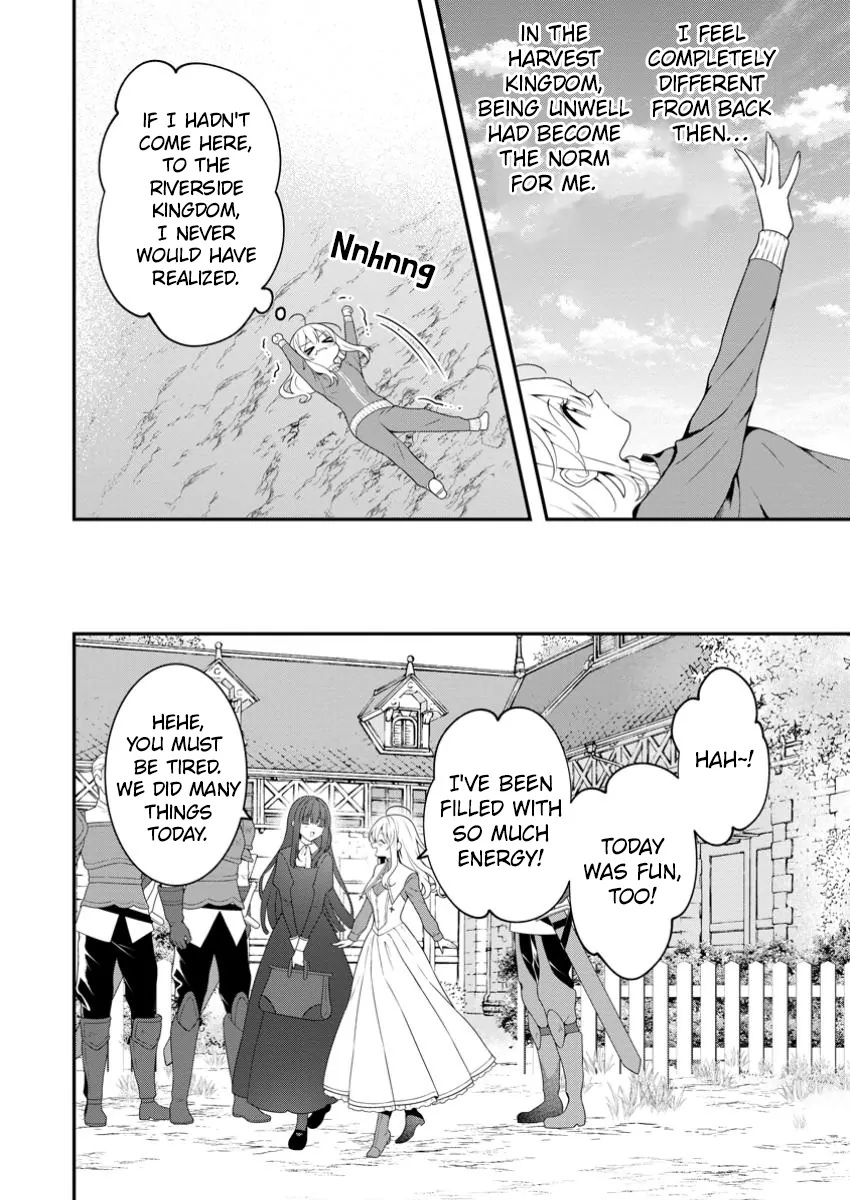 Tsuihou Seijo no Doronko Nouen Seikatsu: Itsunomanika Ringoku wo Sukutte Shimaimashita Chapter 8.1 - page 9