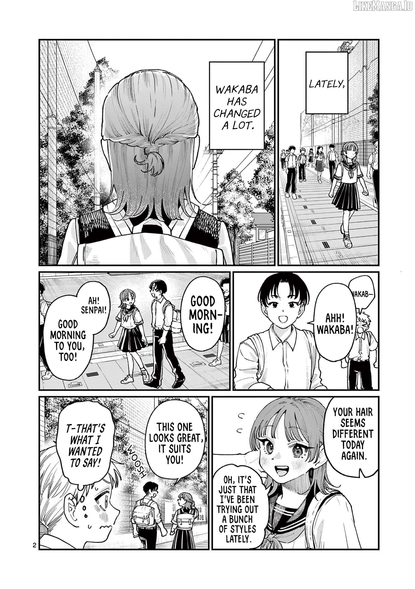 The Blue Love at the Wakaba Household Chapter 27 - page 2