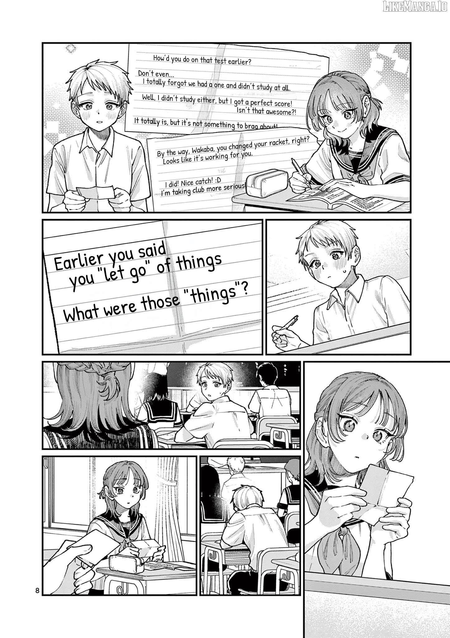 The Blue Love at the Wakaba Household Chapter 27 - page 8
