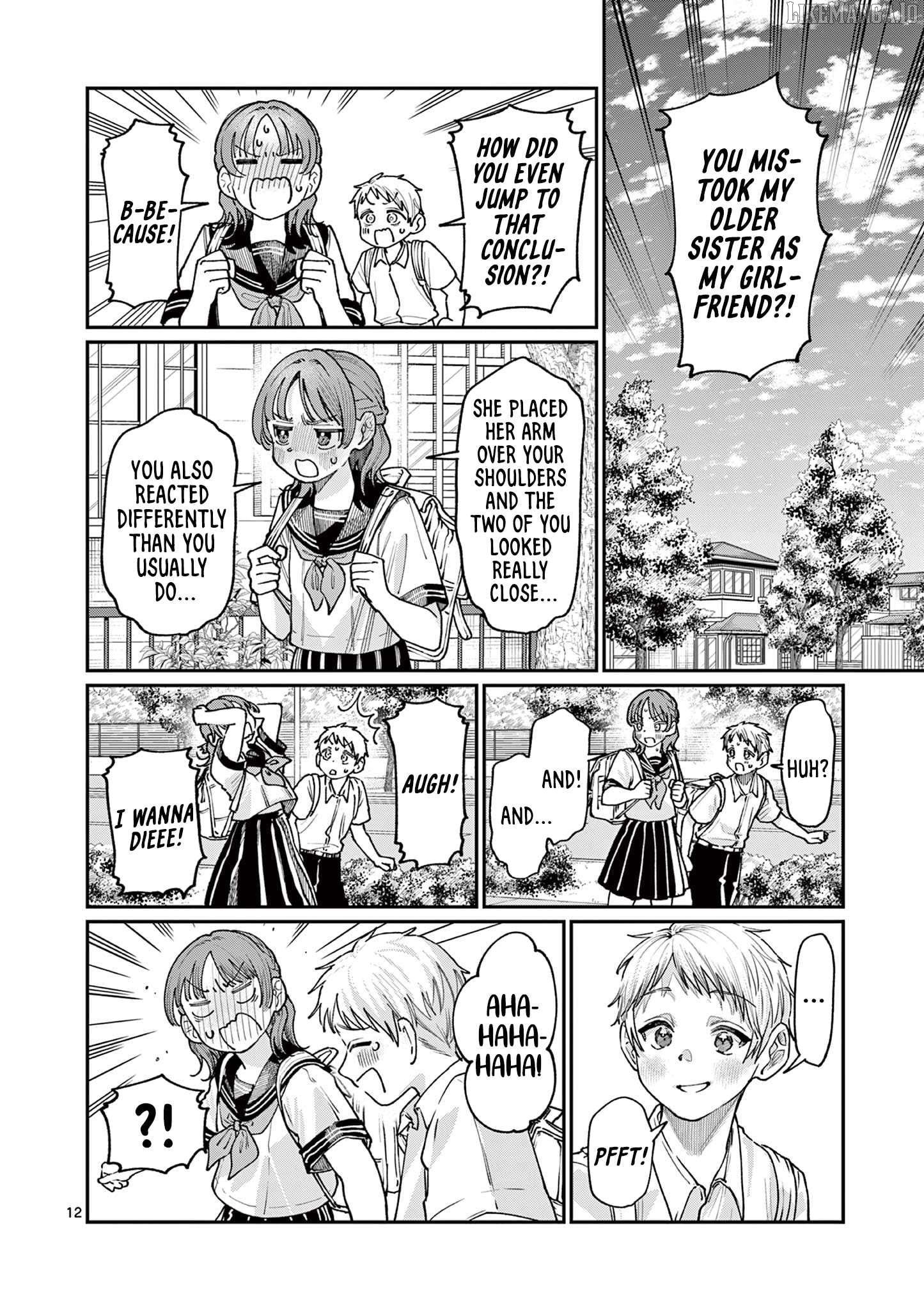 The Blue Love at the Wakaba Household Chapter 28 - page 12
