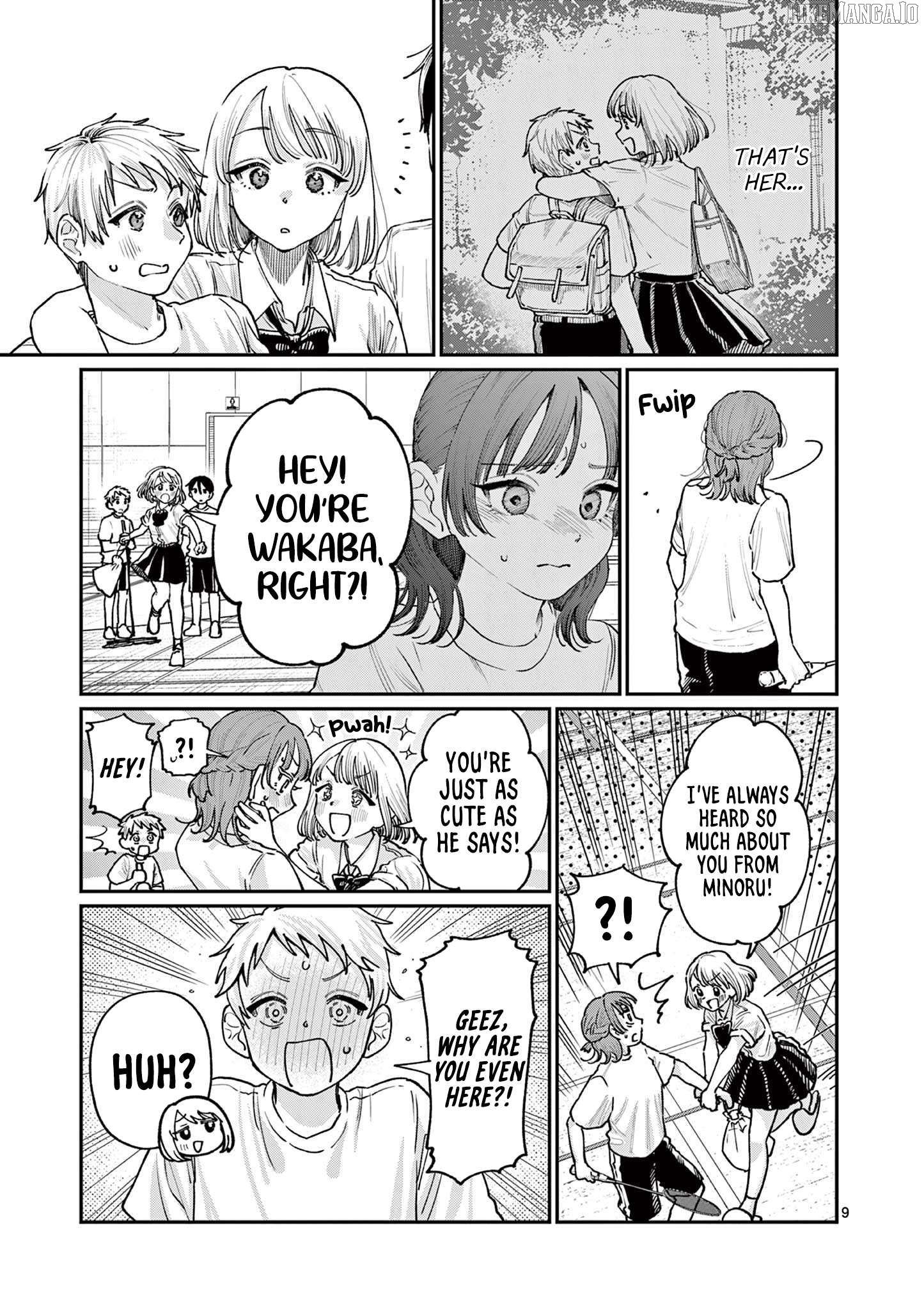 The Blue Love at the Wakaba Household Chapter 28 - page 9