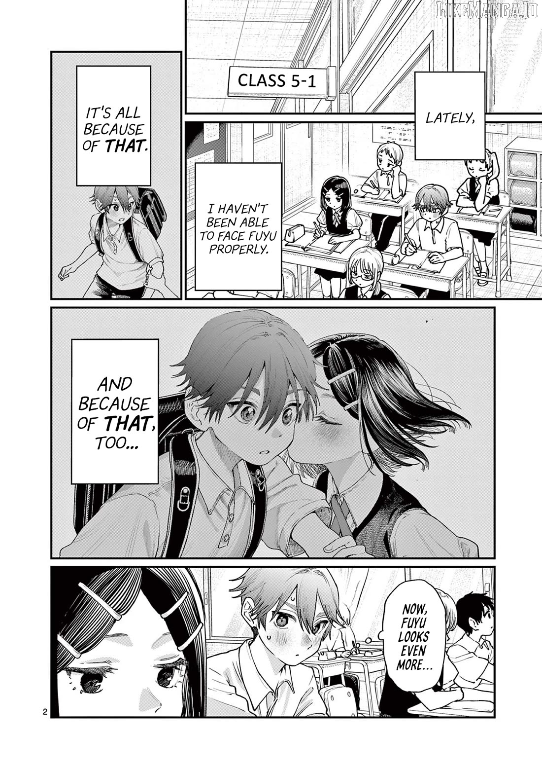 The Blue Love at the Wakaba Household Chapter 29 - page 2