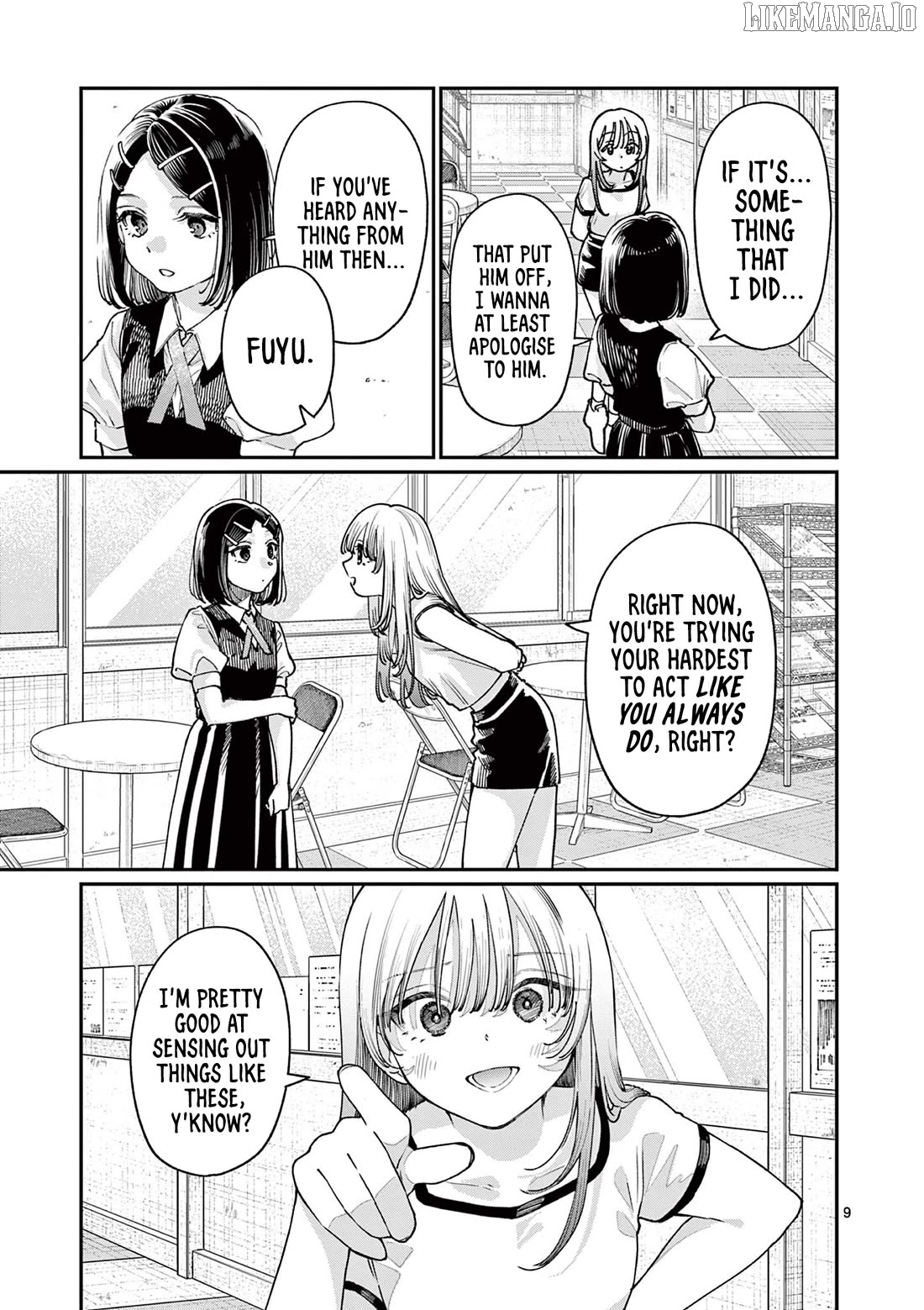 The Blue Love at the Wakaba Household Chapter 29 - page 9